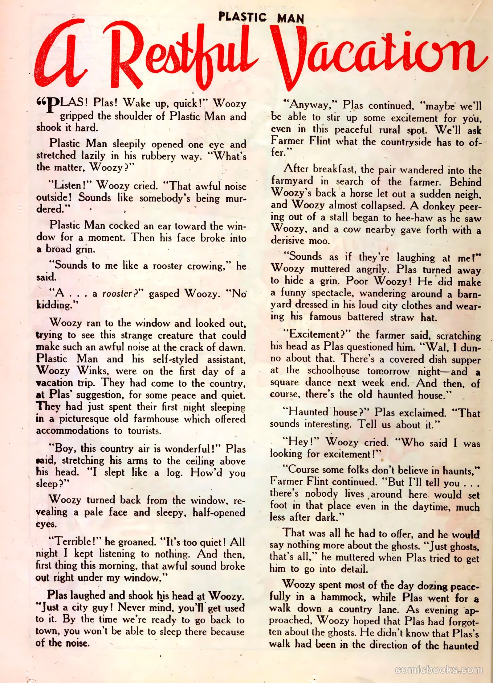 Plastic Man #14 — page 34 of 52