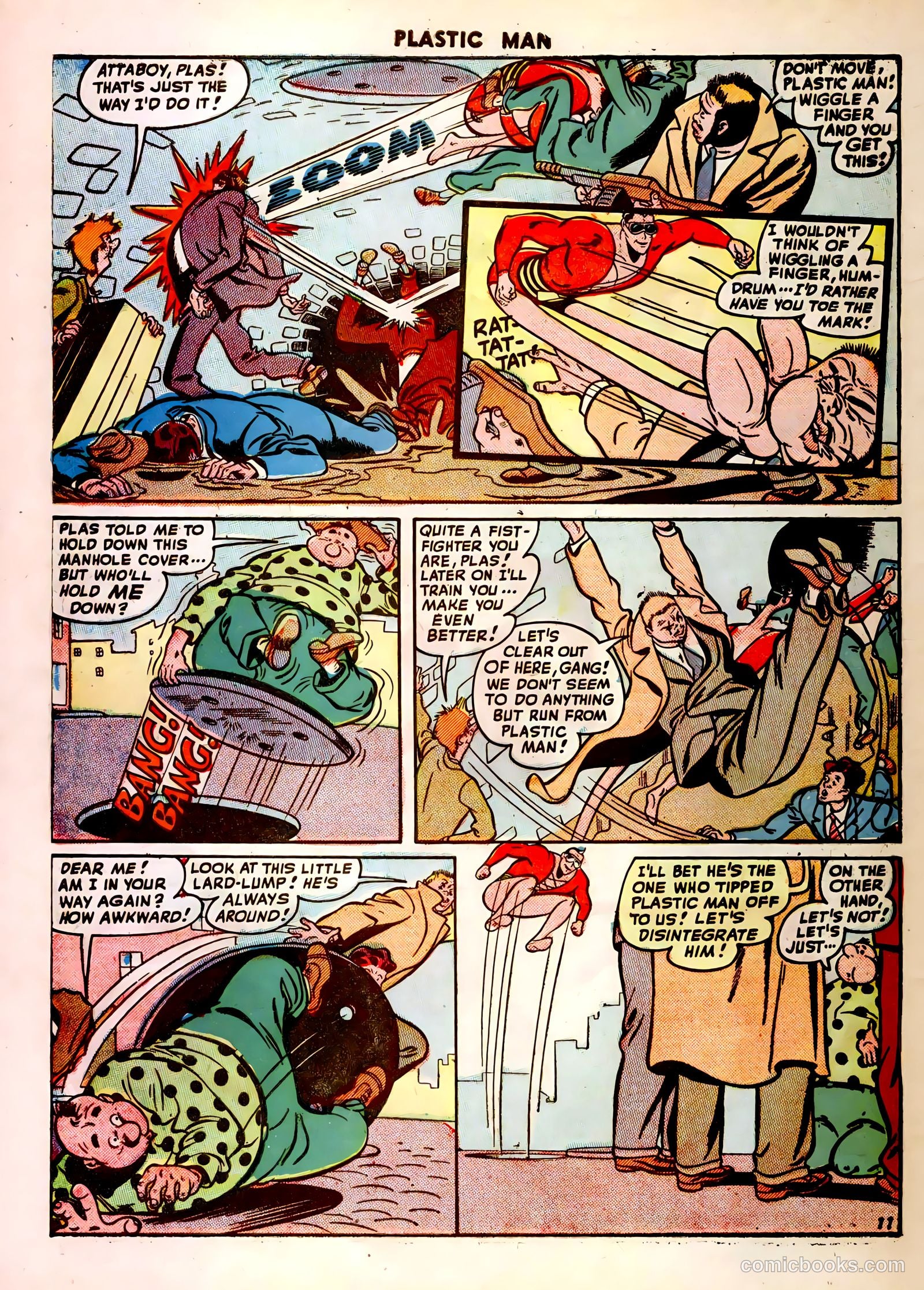 Plastic Man #14 — page 46 of 52