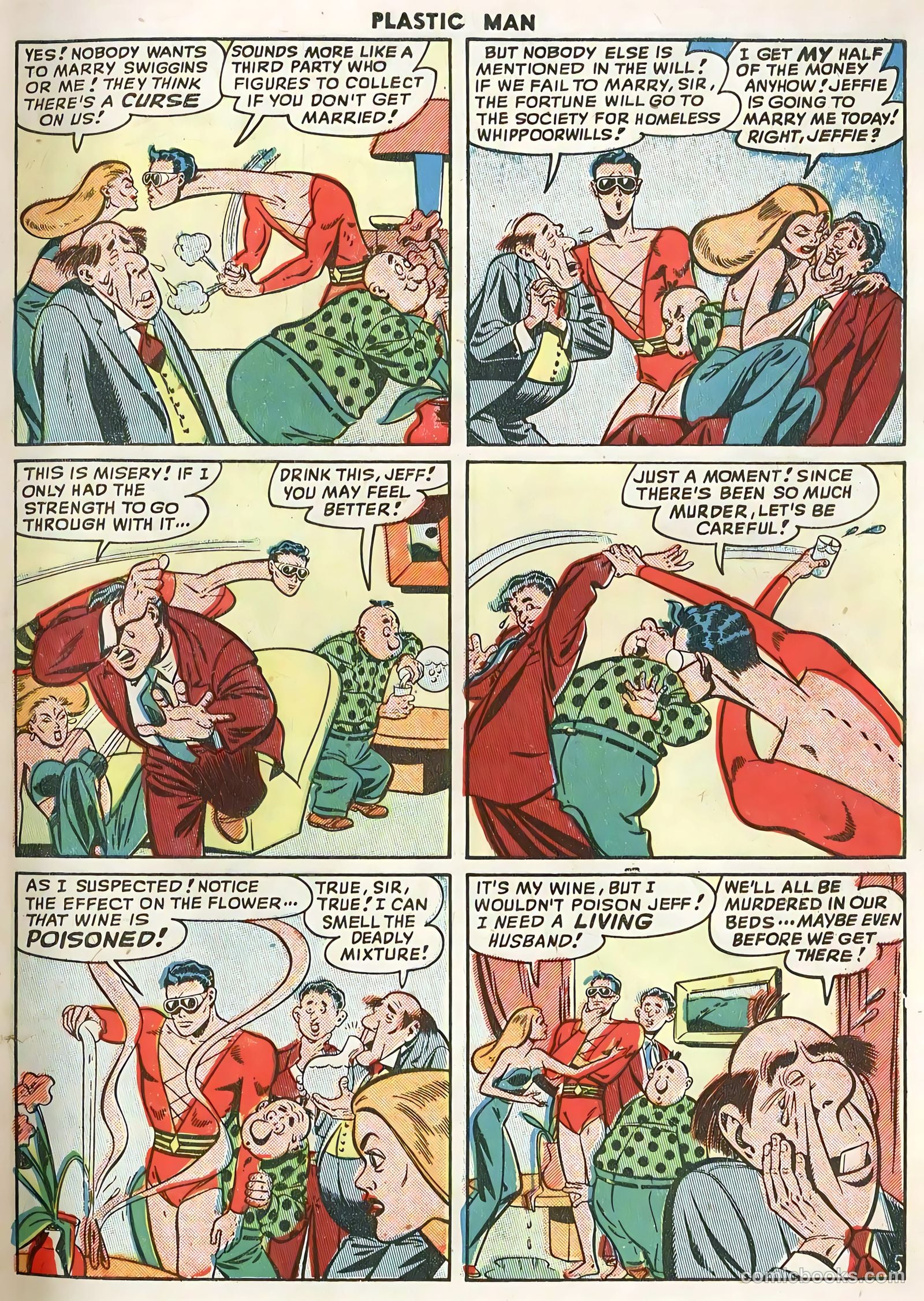 Plastic Man #16 — page 8 of 53