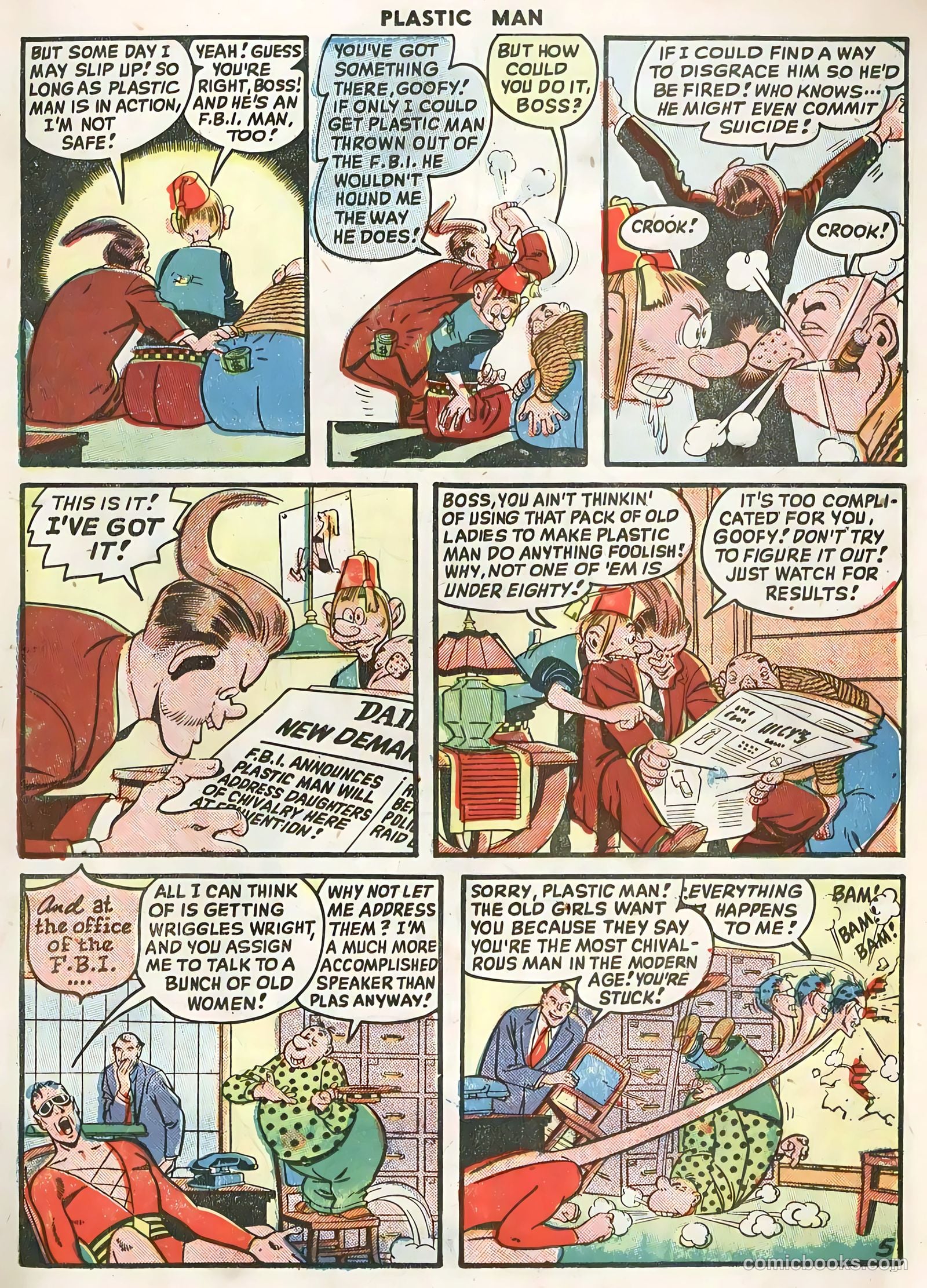 Plastic Man #16 — page 20 of 53