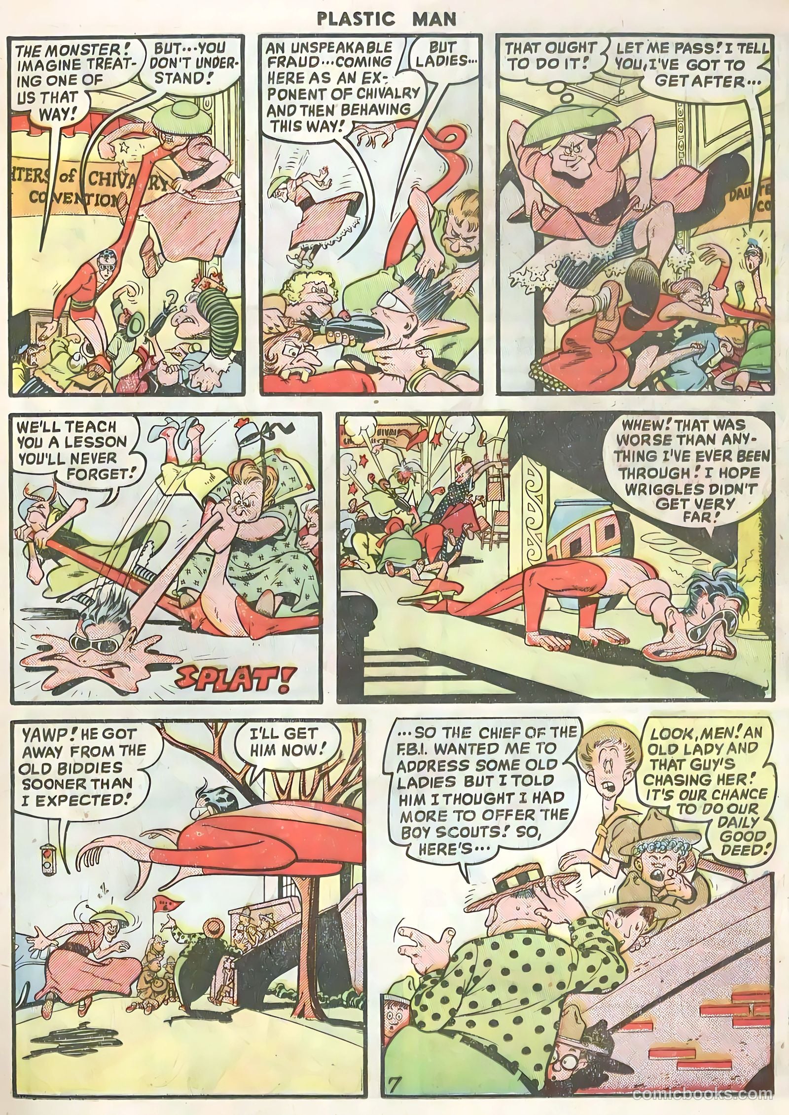 Plastic Man #16 — page 22 of 53
