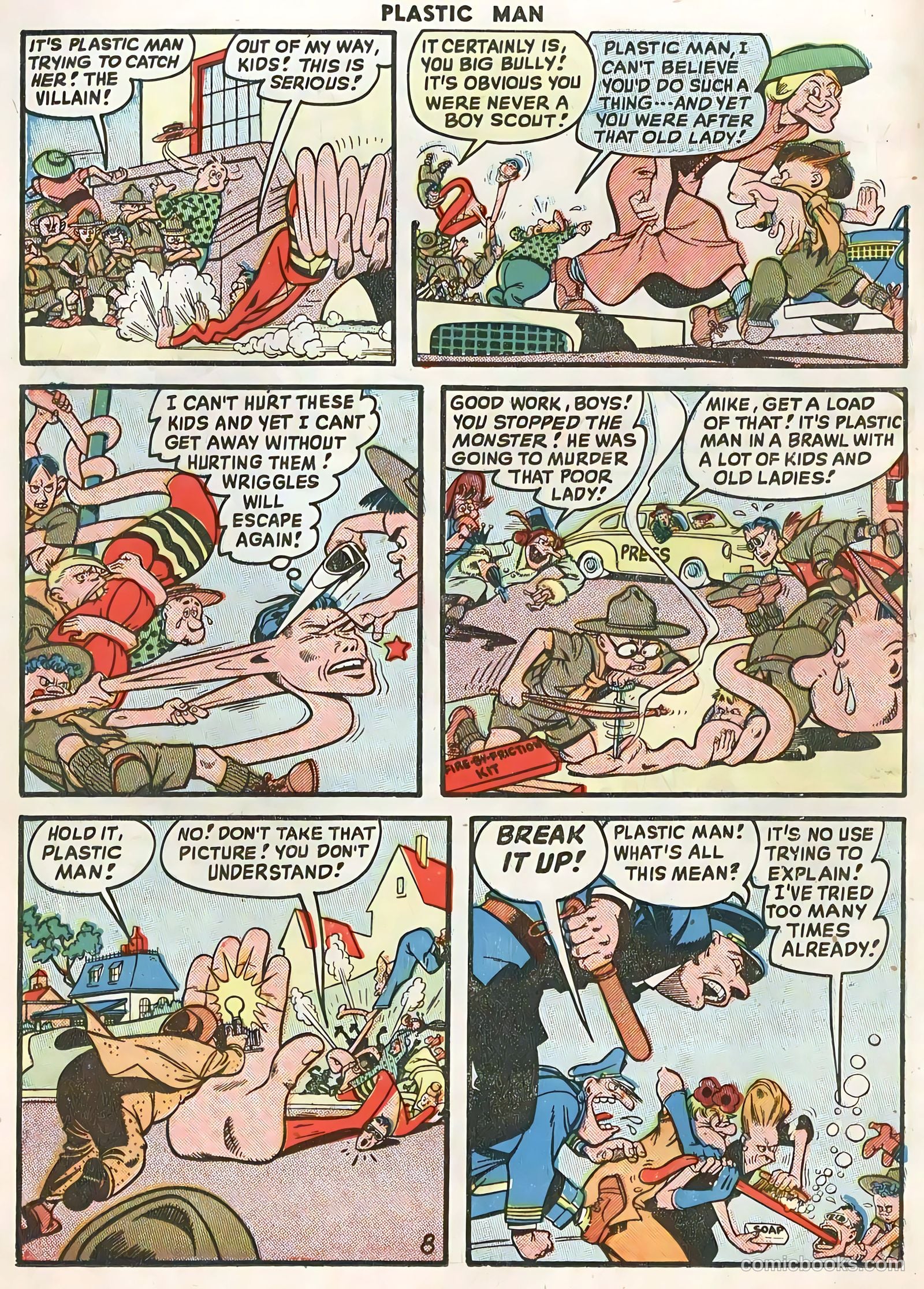 Plastic Man #16 — page 23 of 53