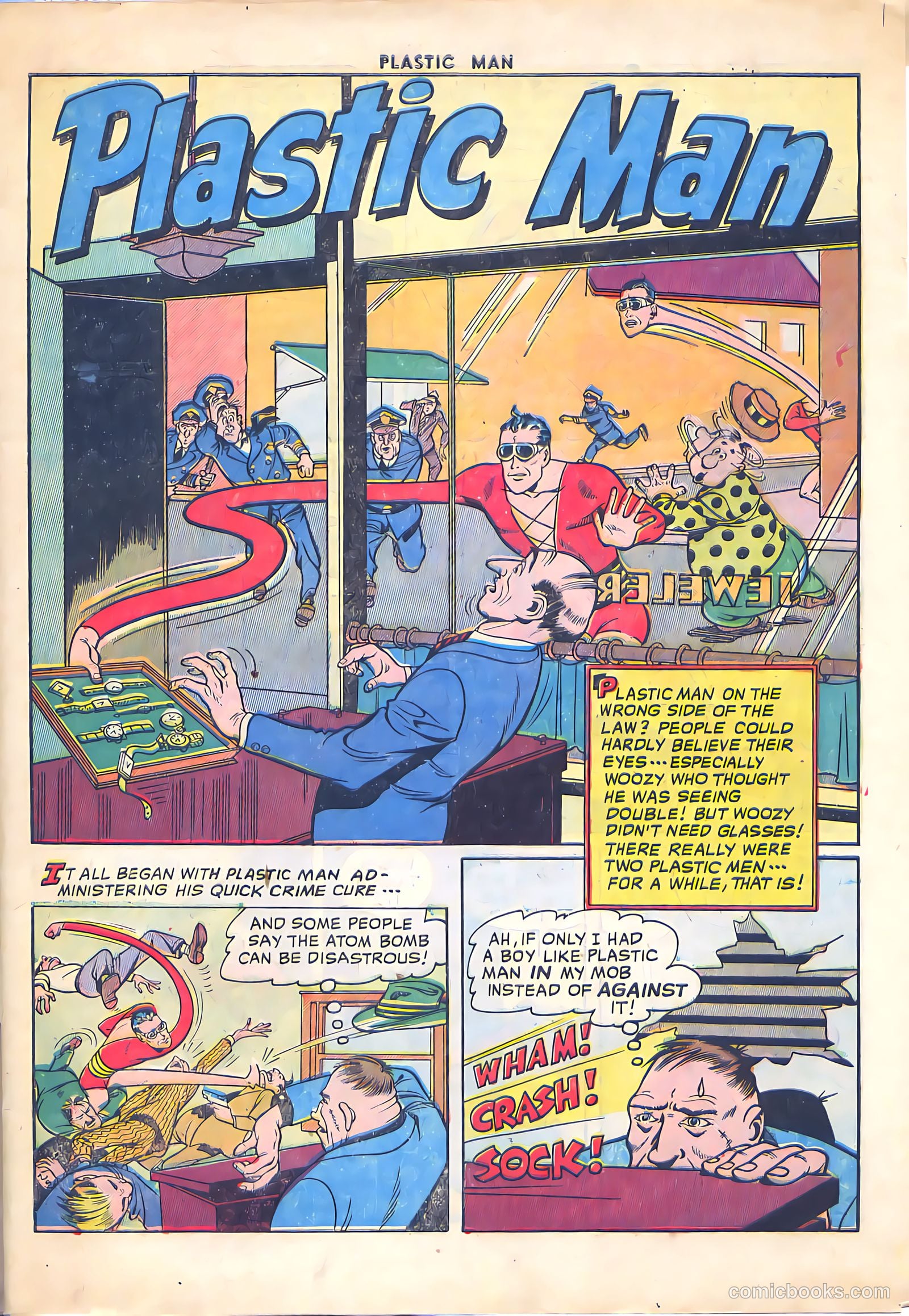 Plastic Man #26 — page 3 of 52