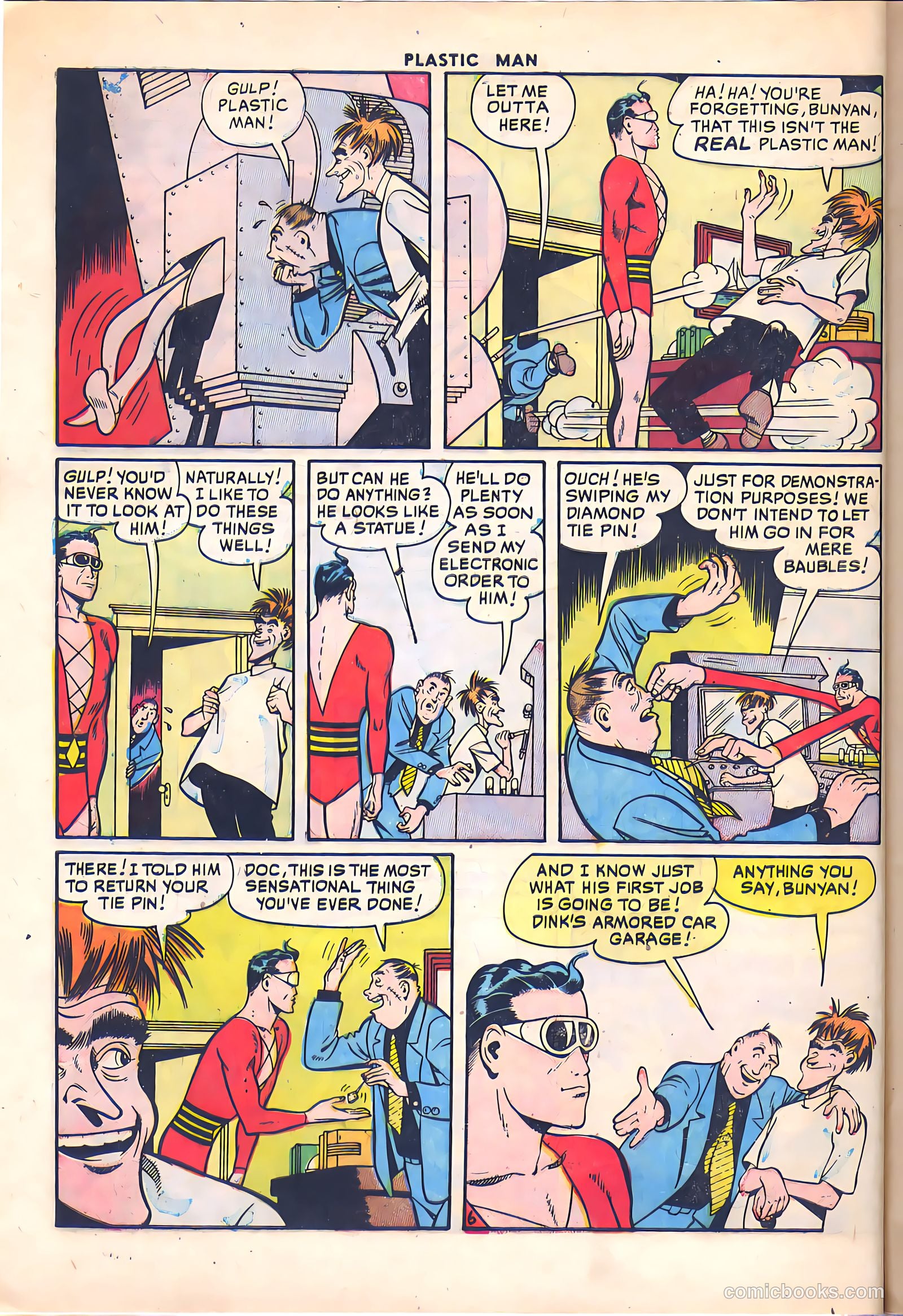 Plastic Man #26 — page 8 of 52