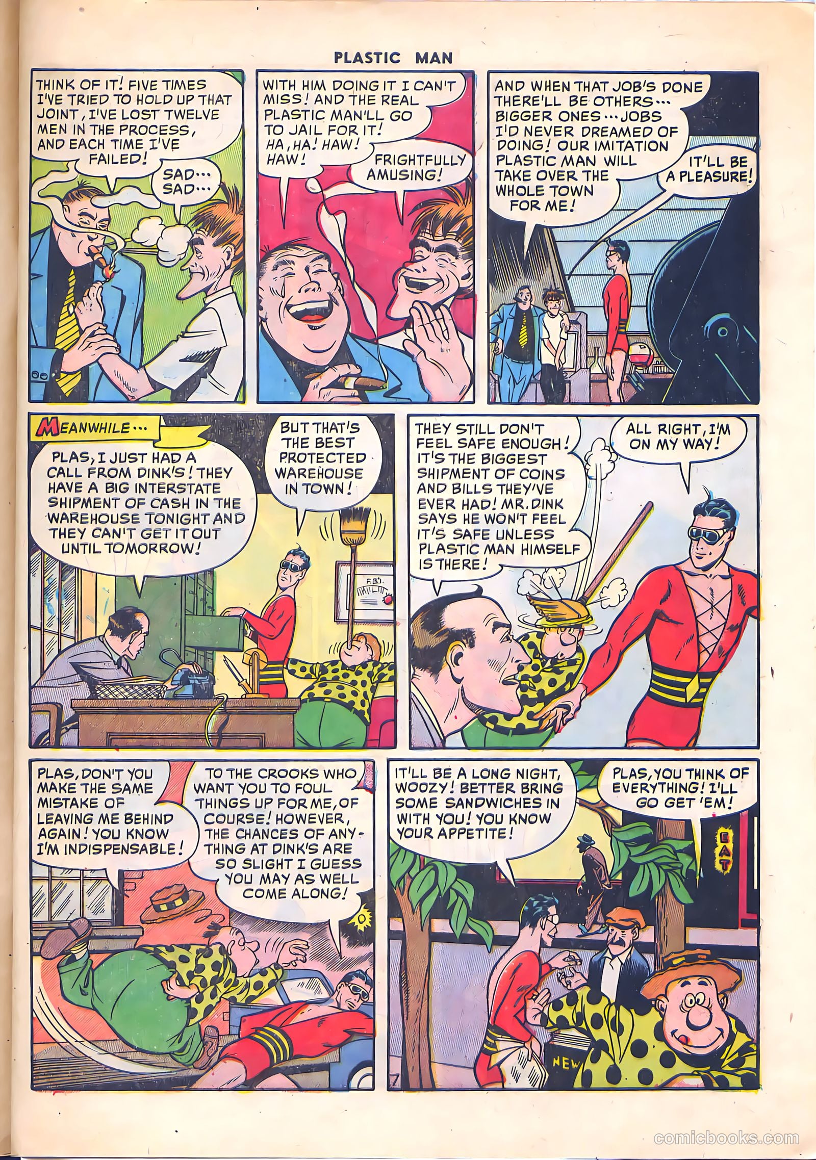 Plastic Man #26 — page 9 of 52