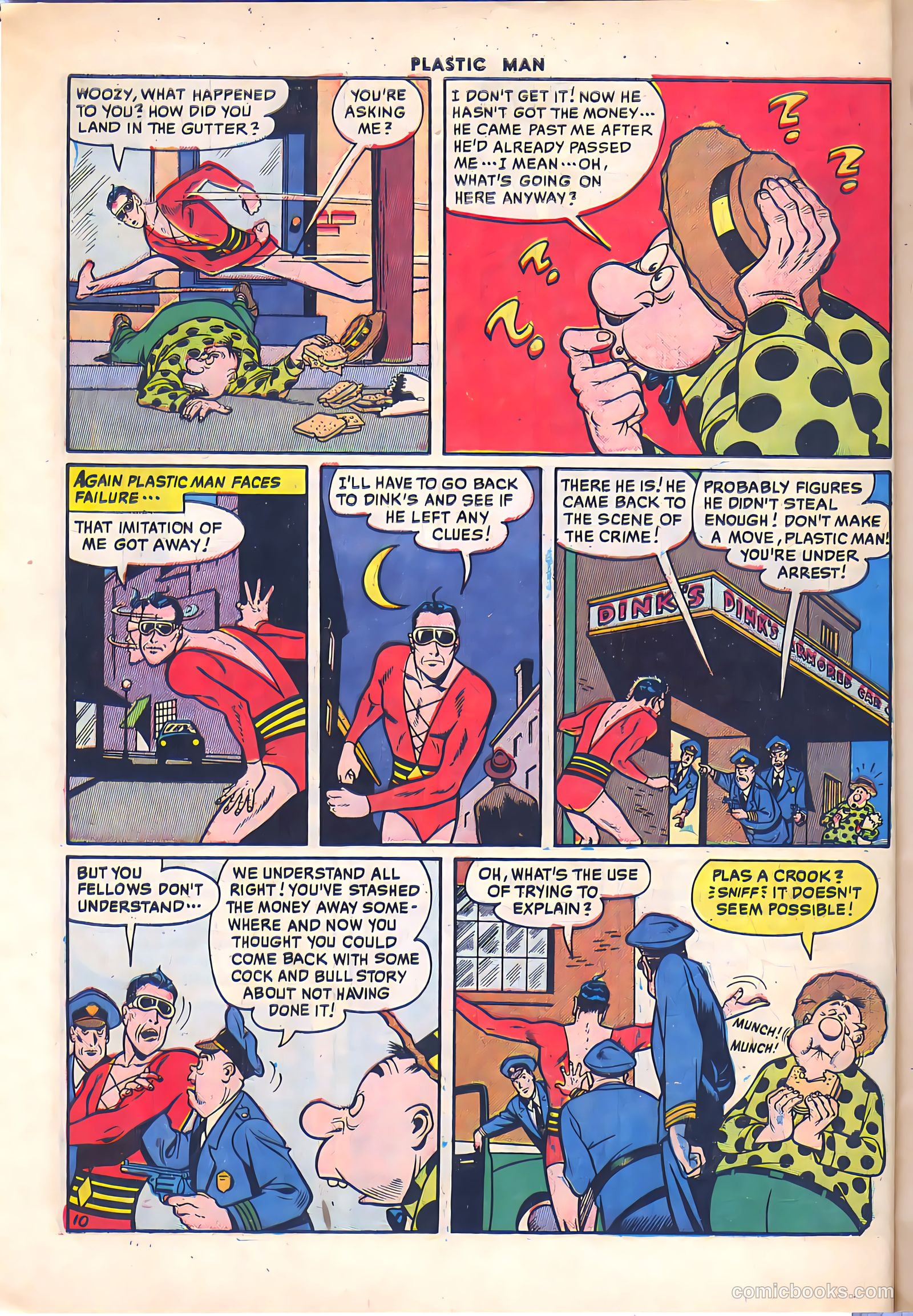 Plastic Man #26 — page 12 of 52