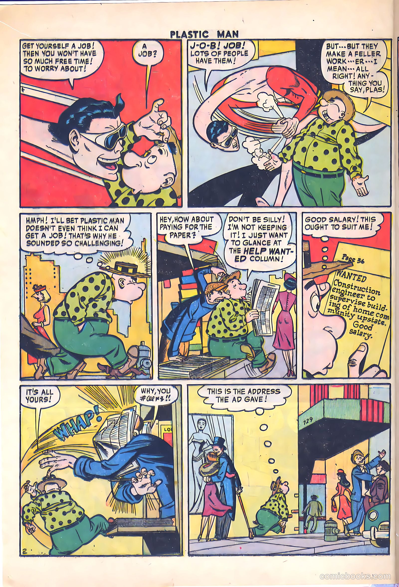 Plastic Man #26 — page 16 of 52