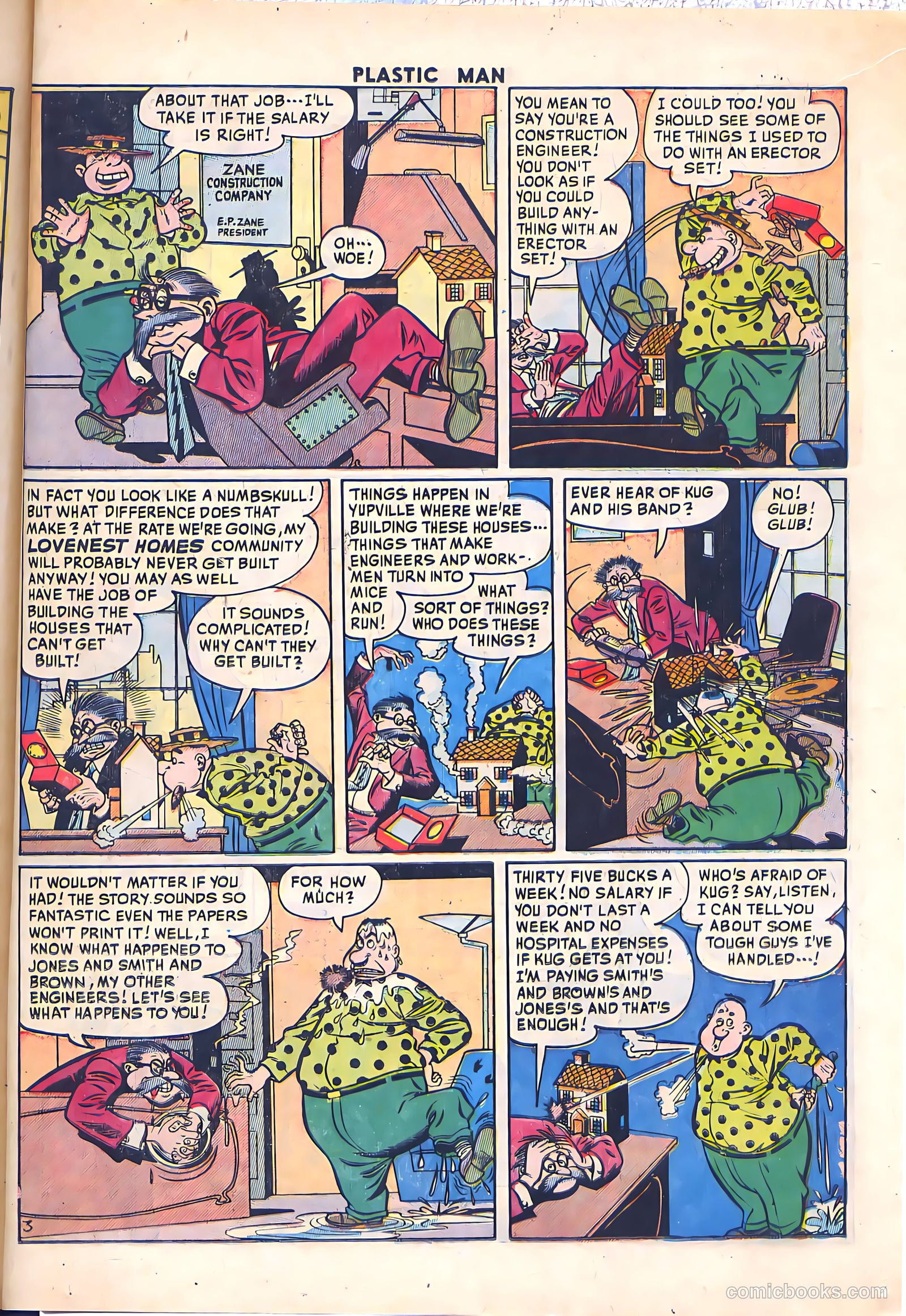 Plastic Man #26 — page 17 of 52