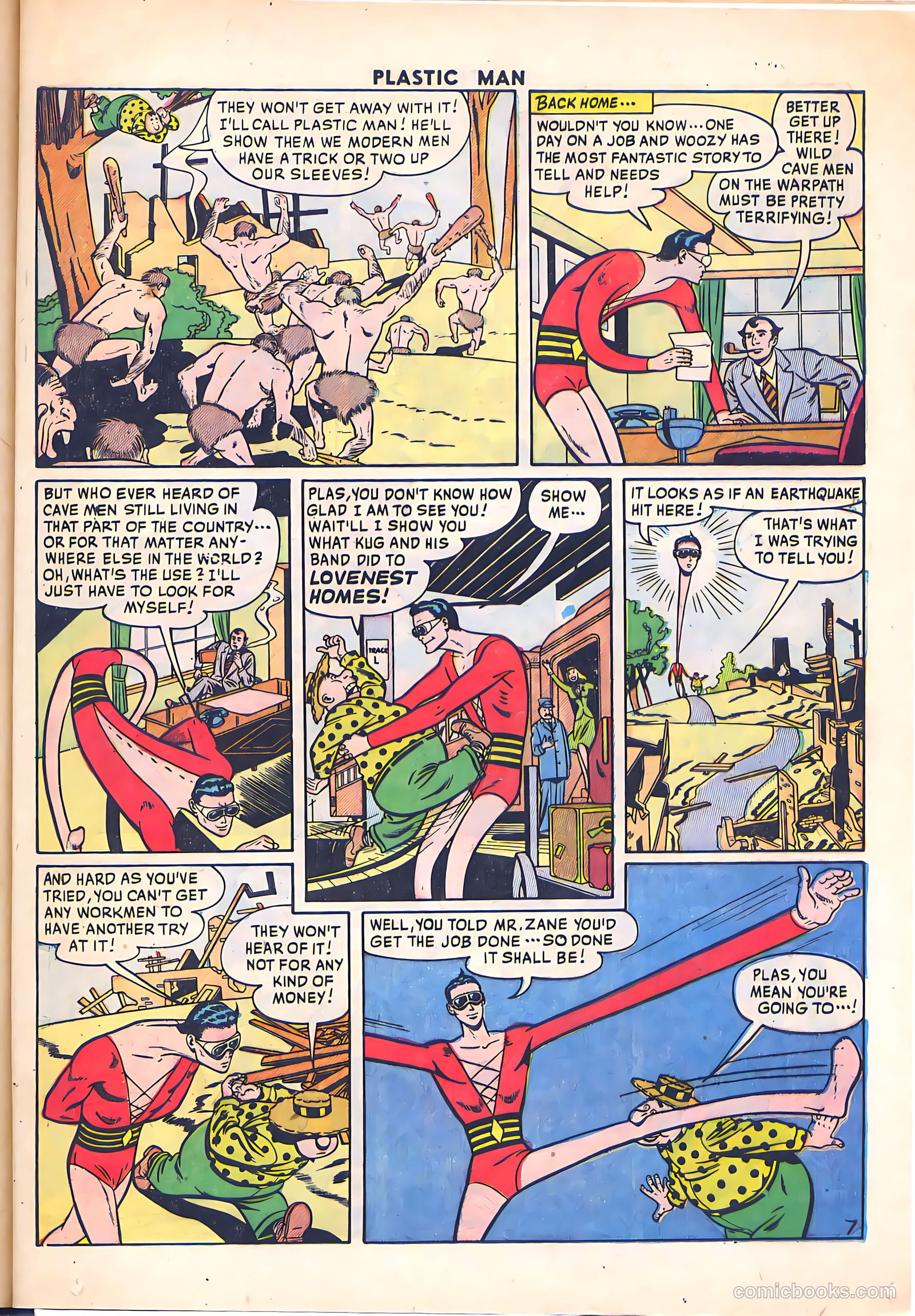 Plastic Man #26 — page 21 of 52