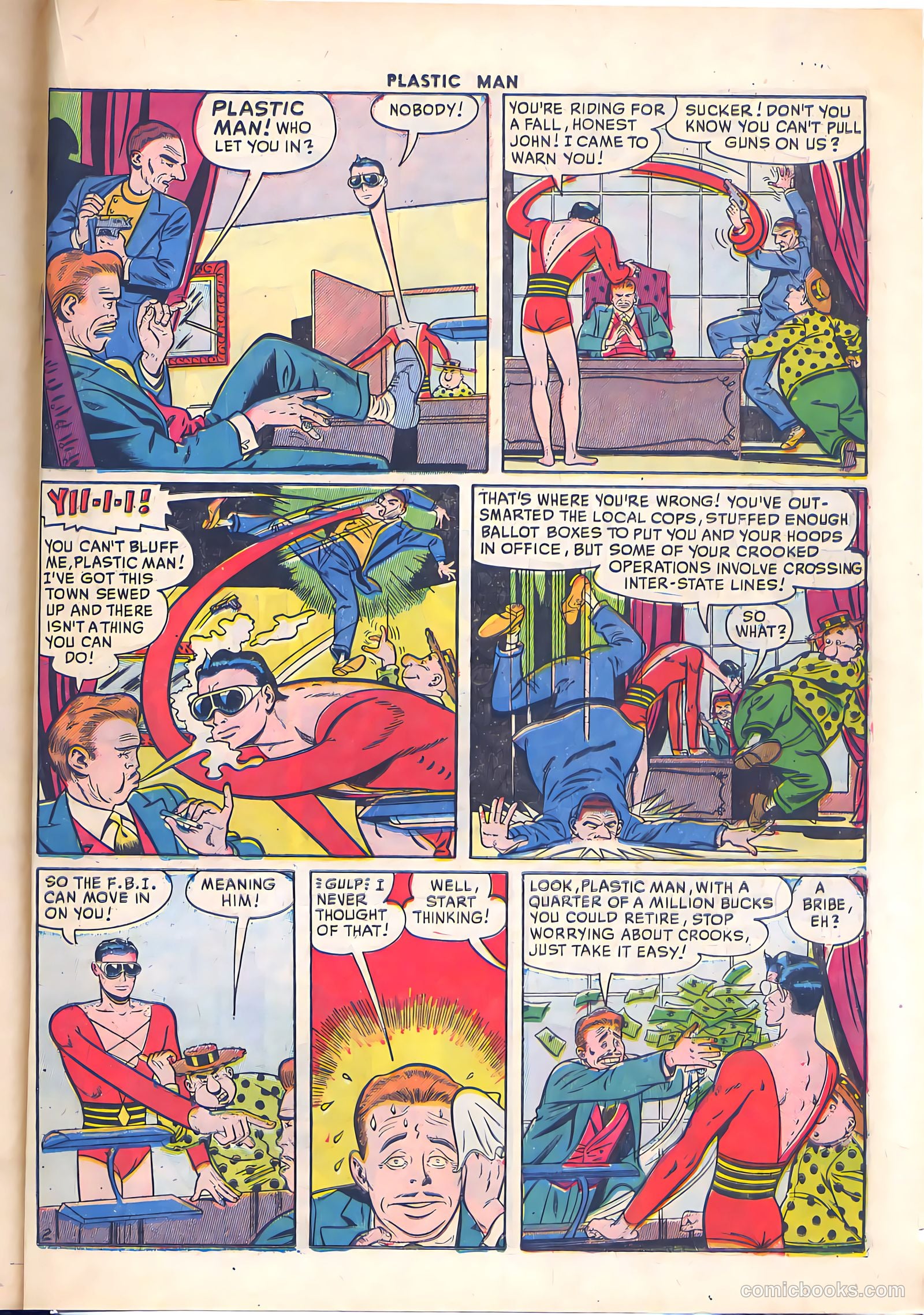 Plastic Man #26 — page 27 of 52