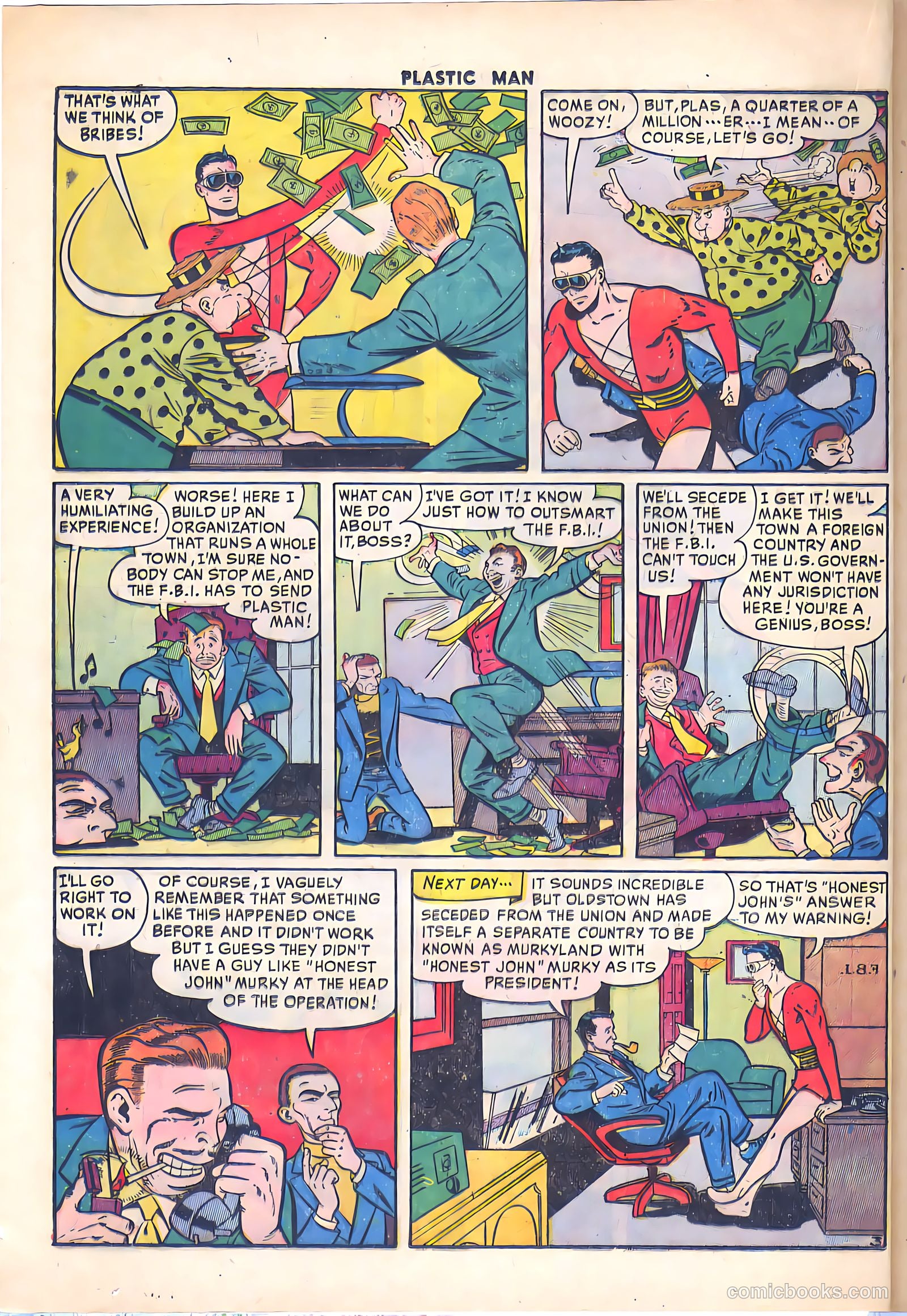 Plastic Man #26 — page 28 of 52