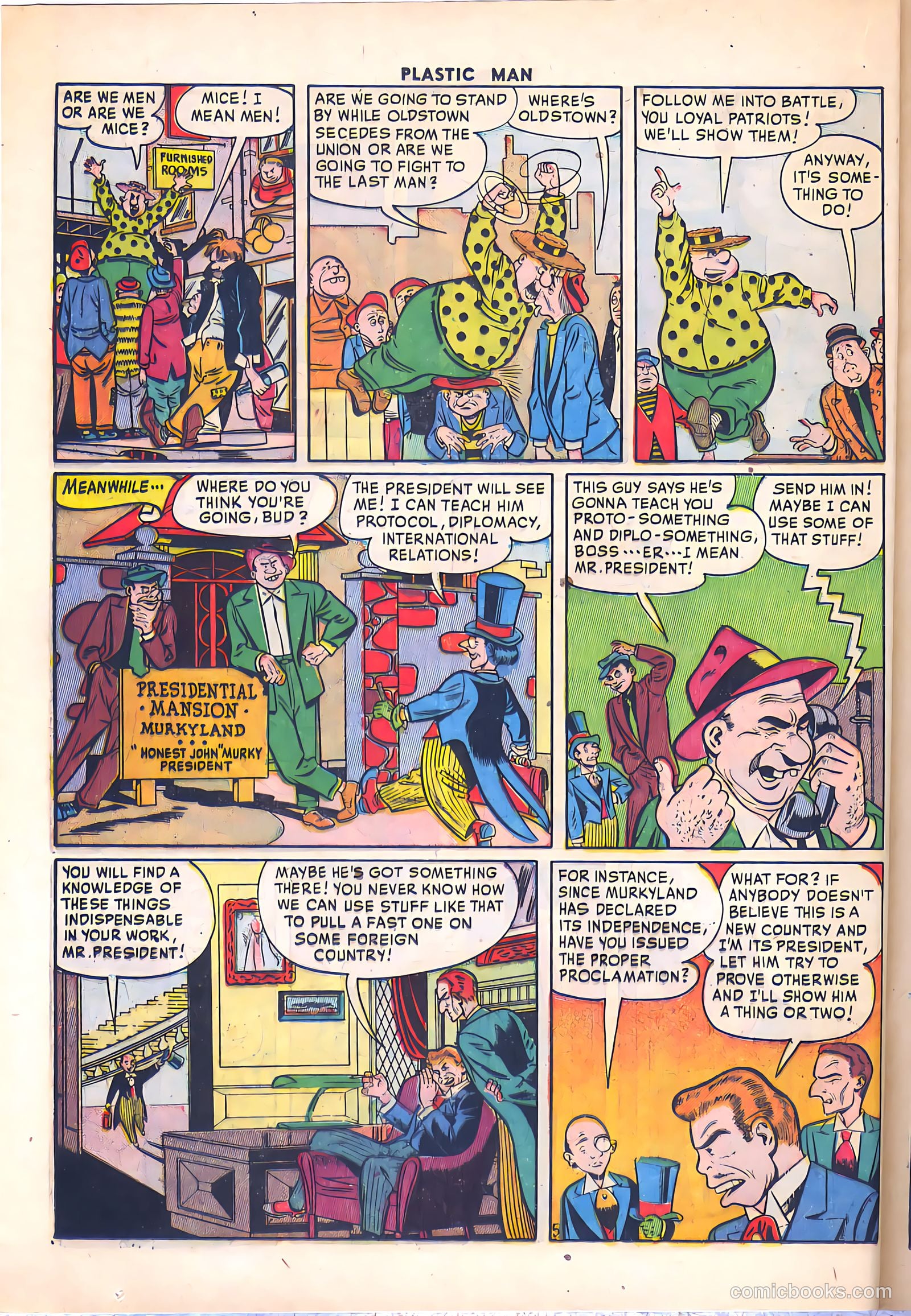 Plastic Man #26 — page 30 of 52