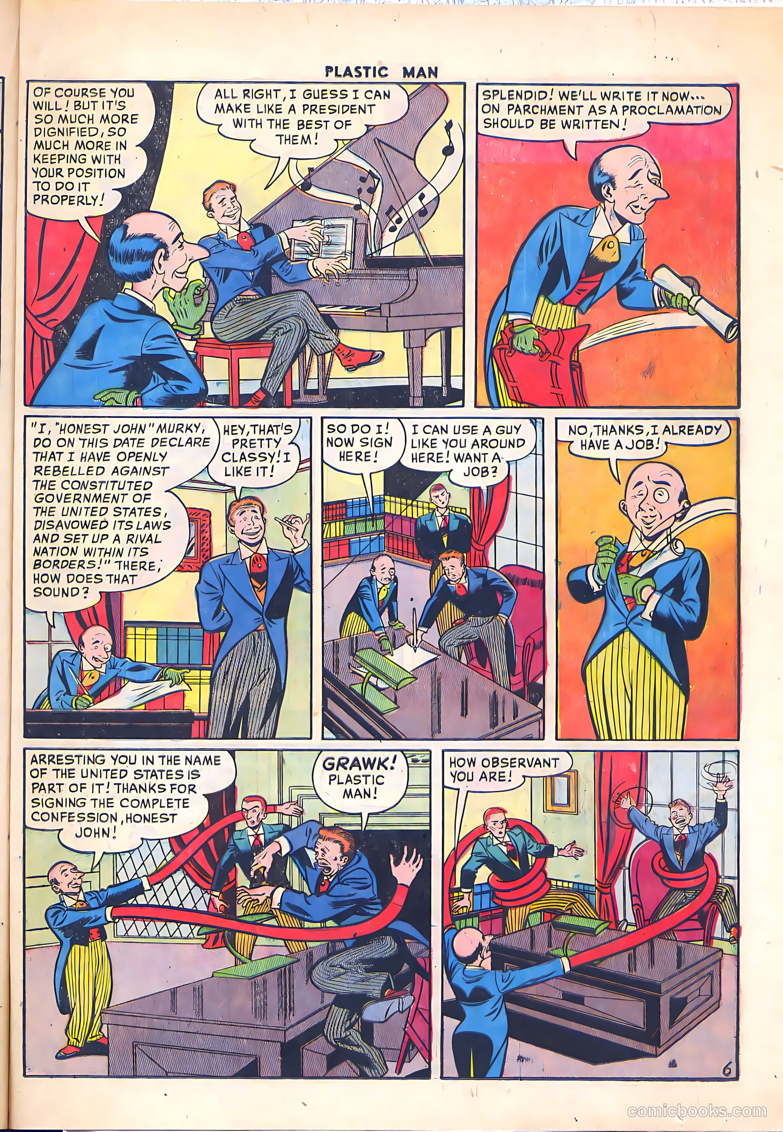 Plastic Man #26 — page 31 of 52