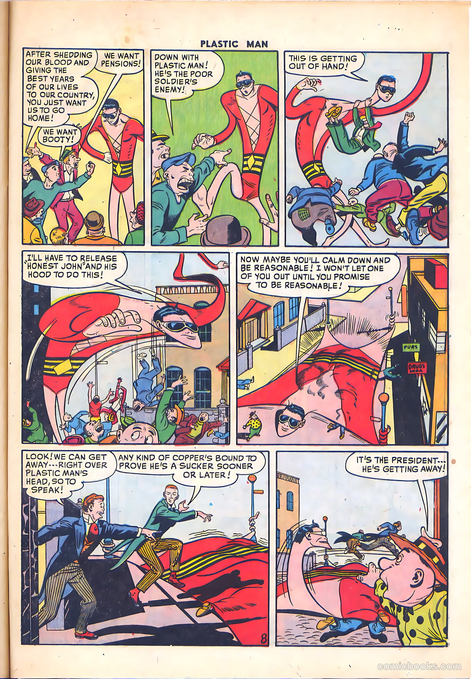 Plastic Man #26 — page 33 of 52
