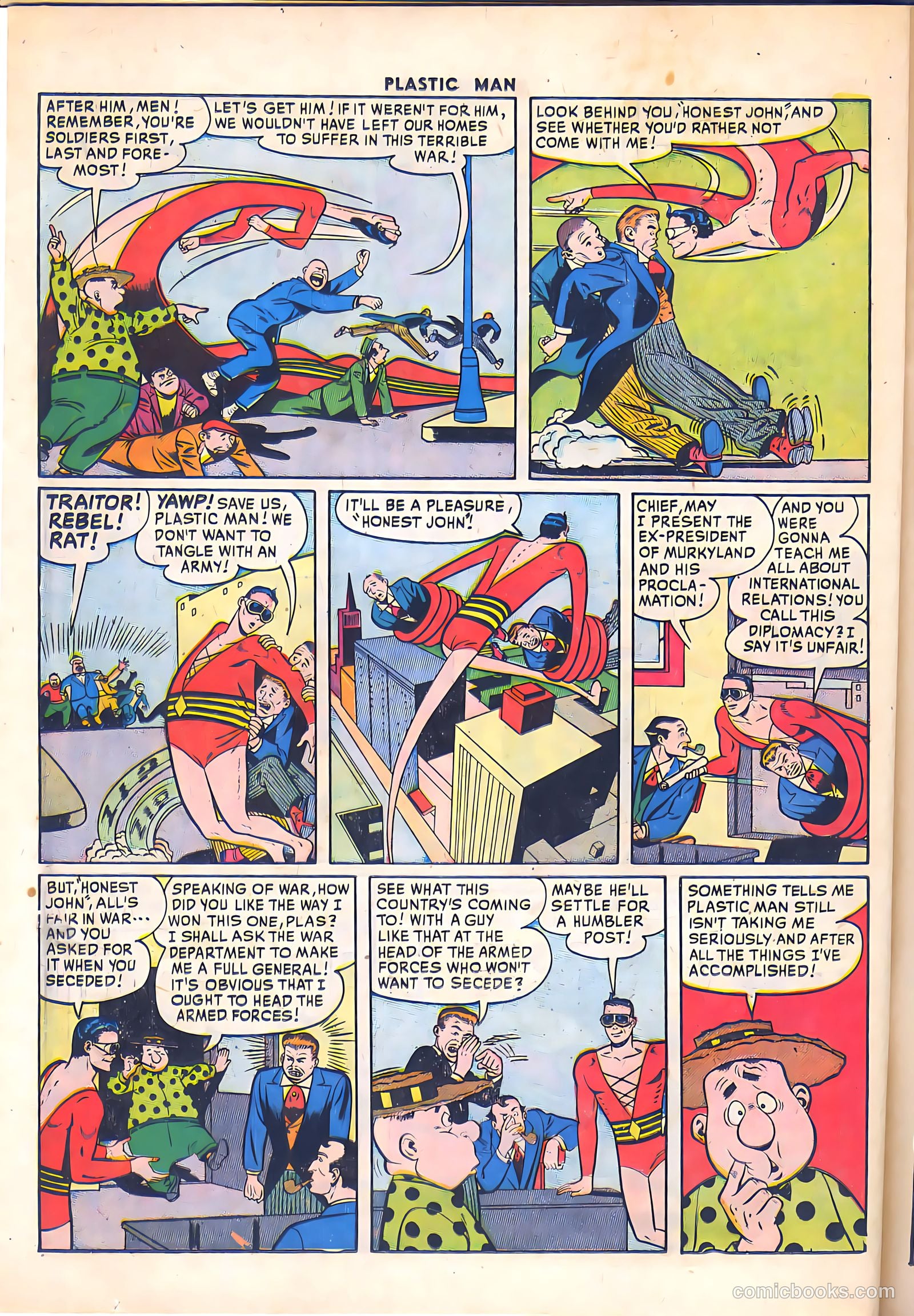 Plastic Man #26 — page 34 of 52