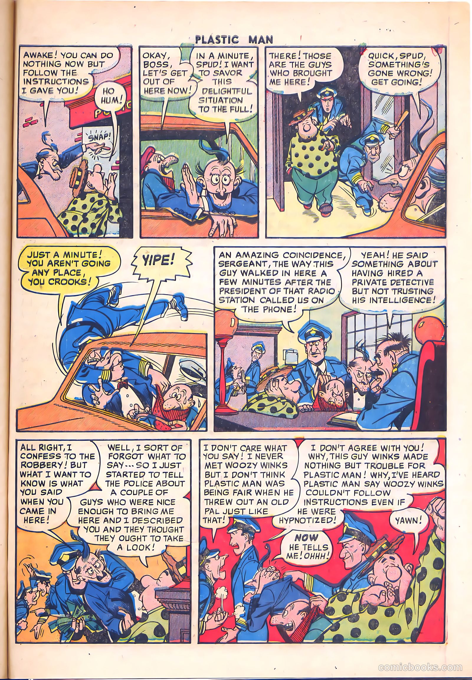 Plastic Man #26 — page 39 of 52