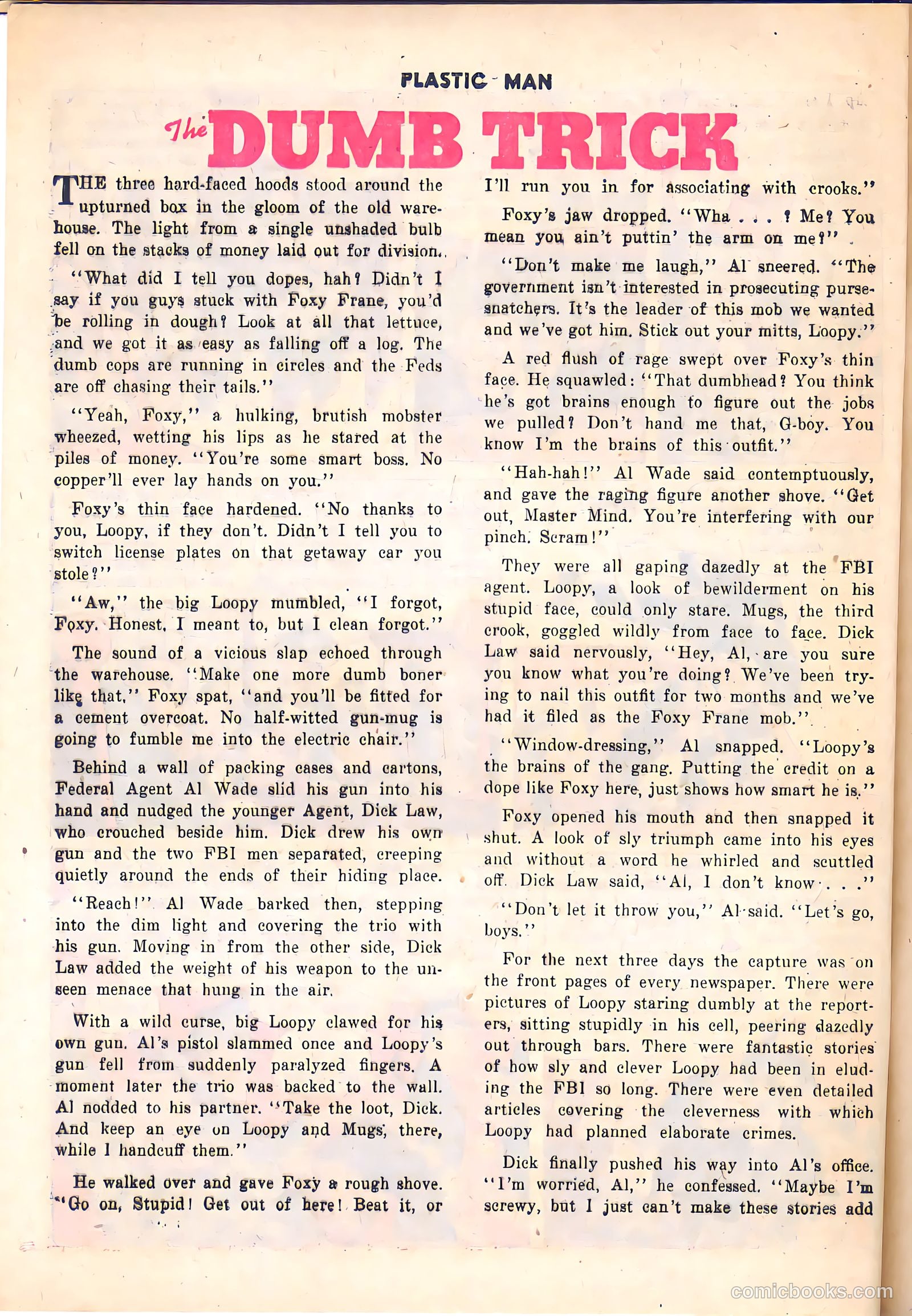 Plastic Man #26 — page 40 of 52