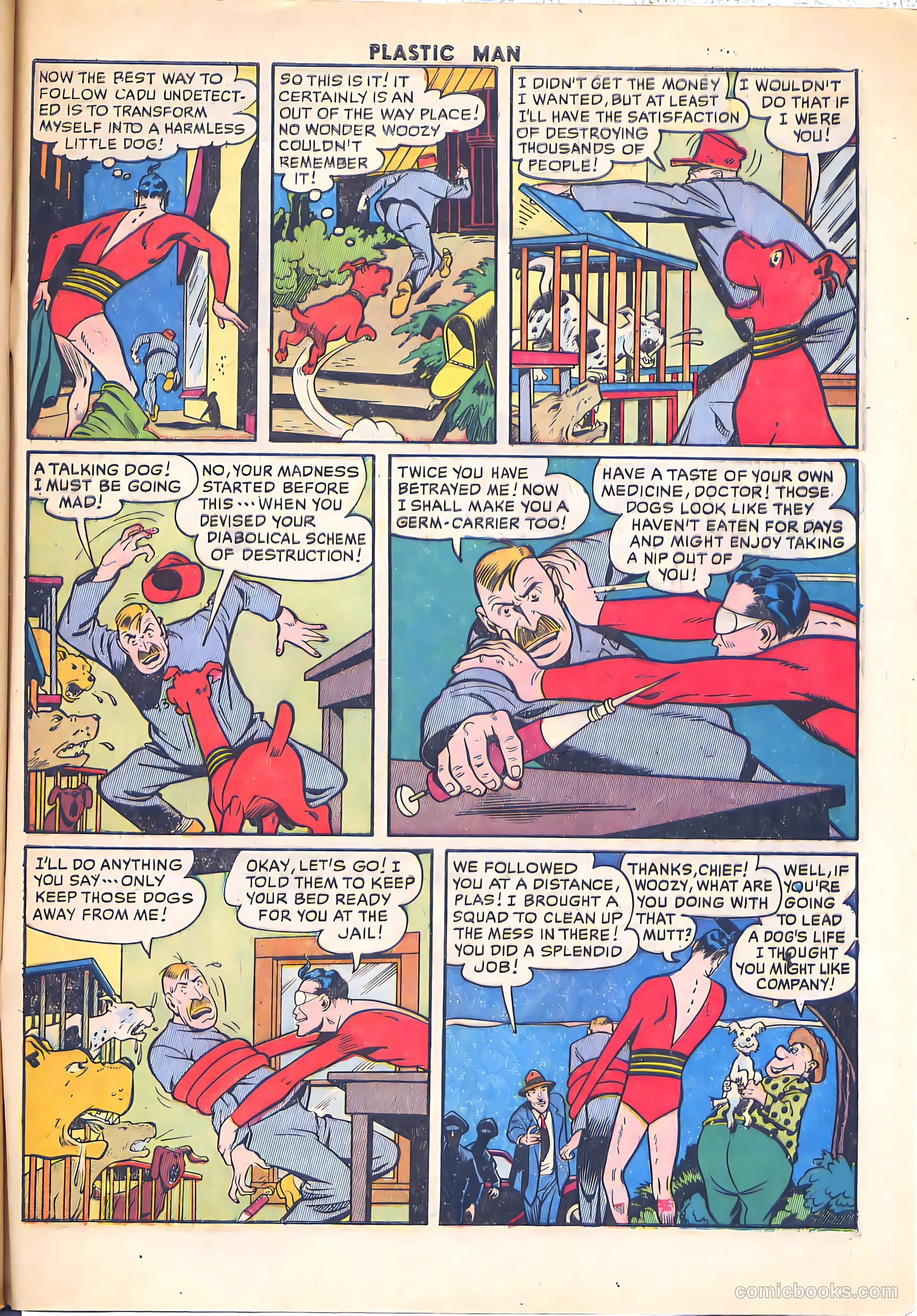 Plastic Man #26 — page 49 of 52