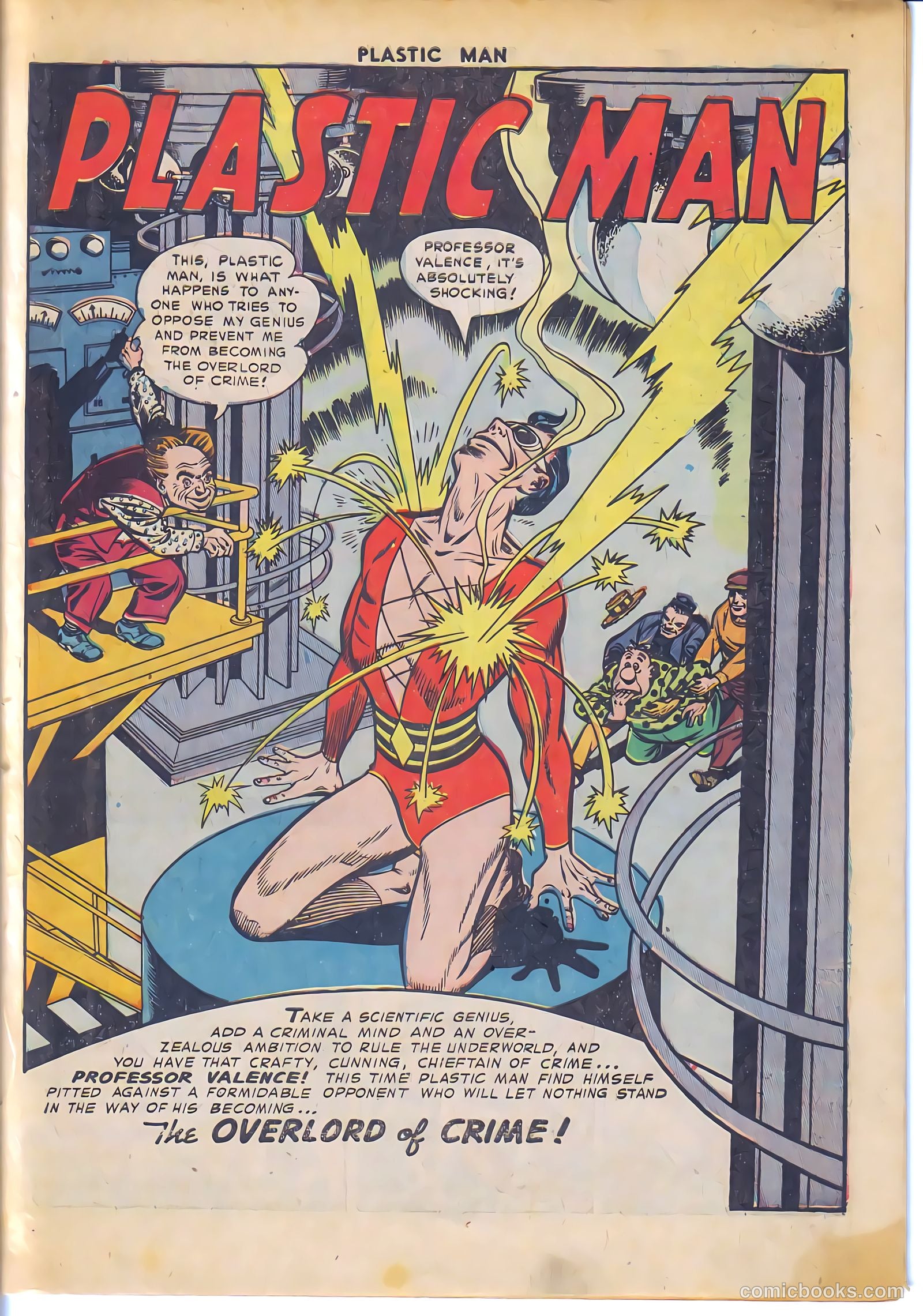 Plastic Man #33 — page 3 of 36