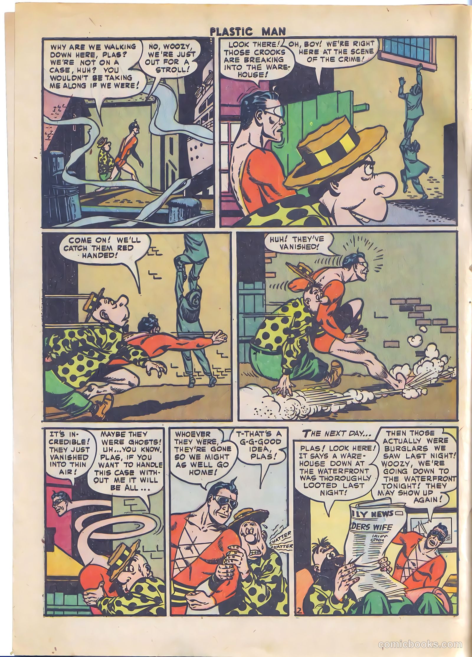 Plastic Man #33 — page 4 of 36
