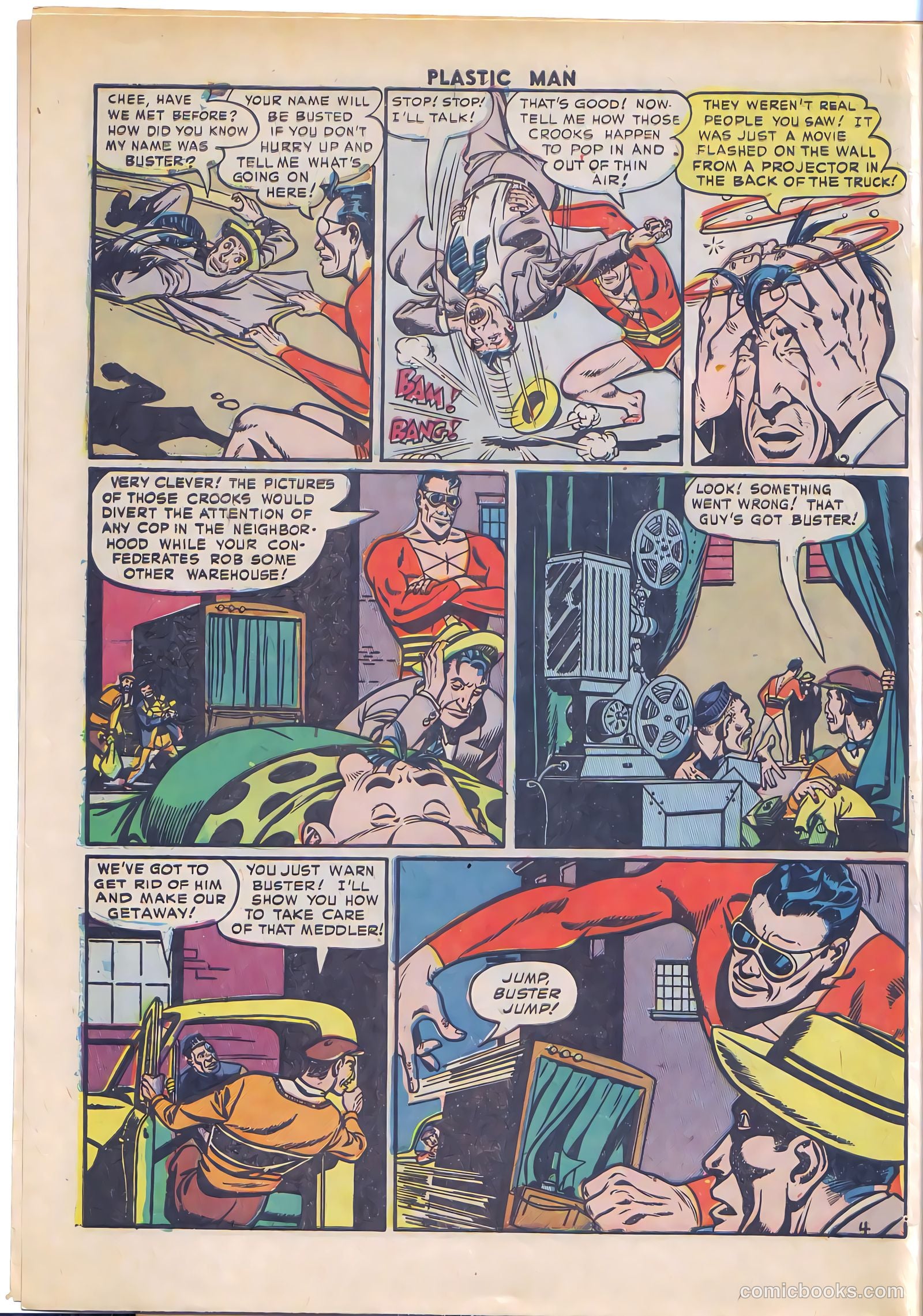 Plastic Man #33 — page 6 of 36