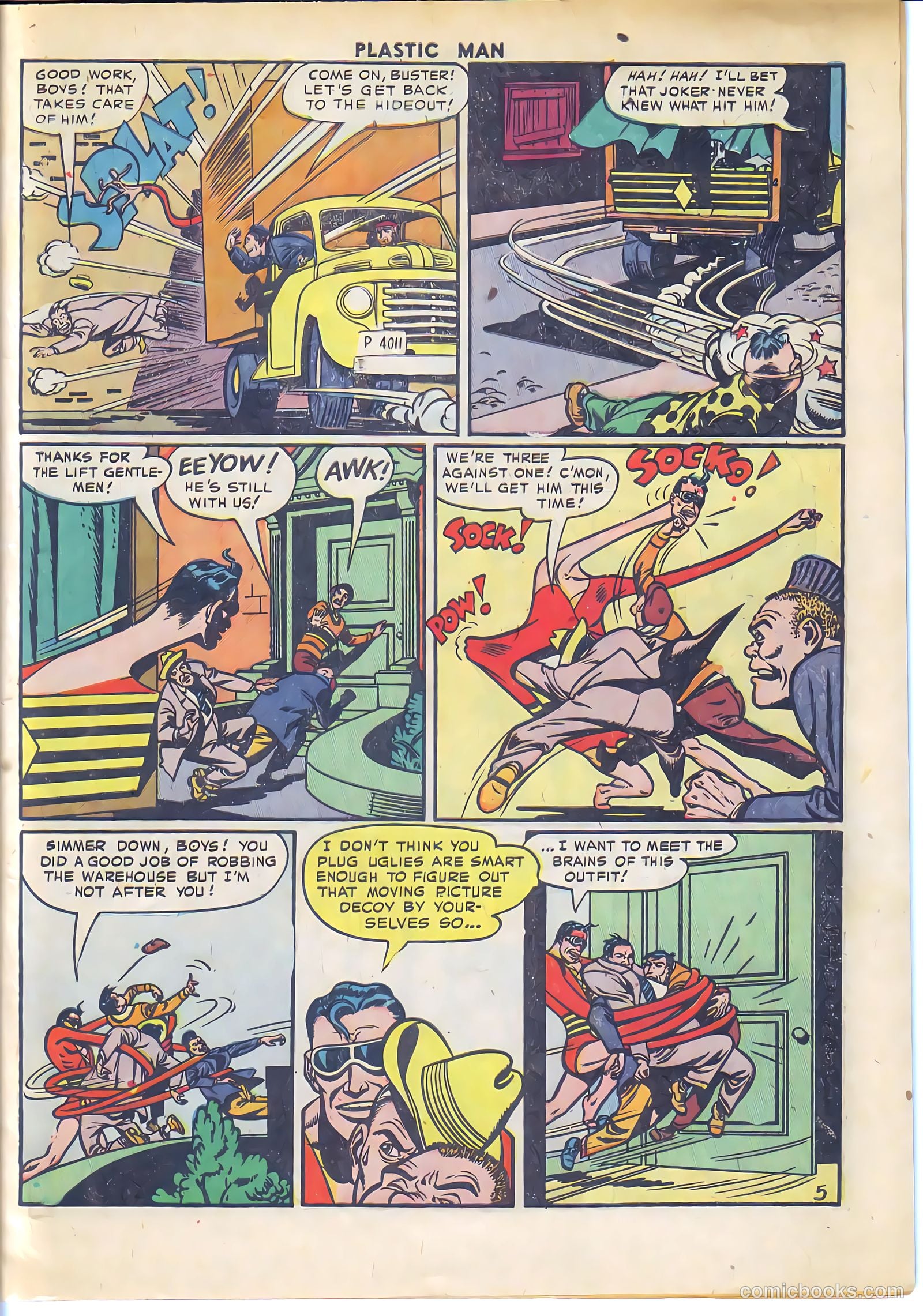 Plastic Man #33 — page 7 of 36