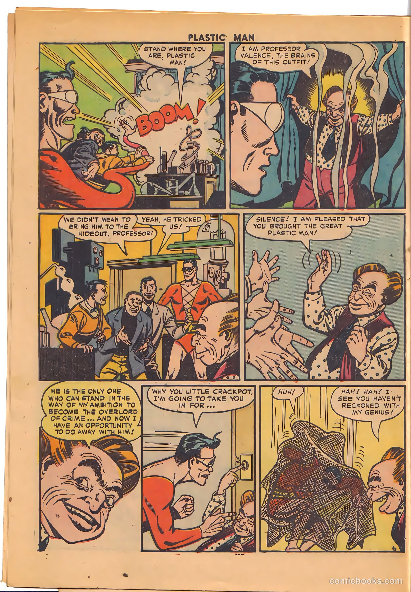 Plastic Man #33 — page 8 of 36