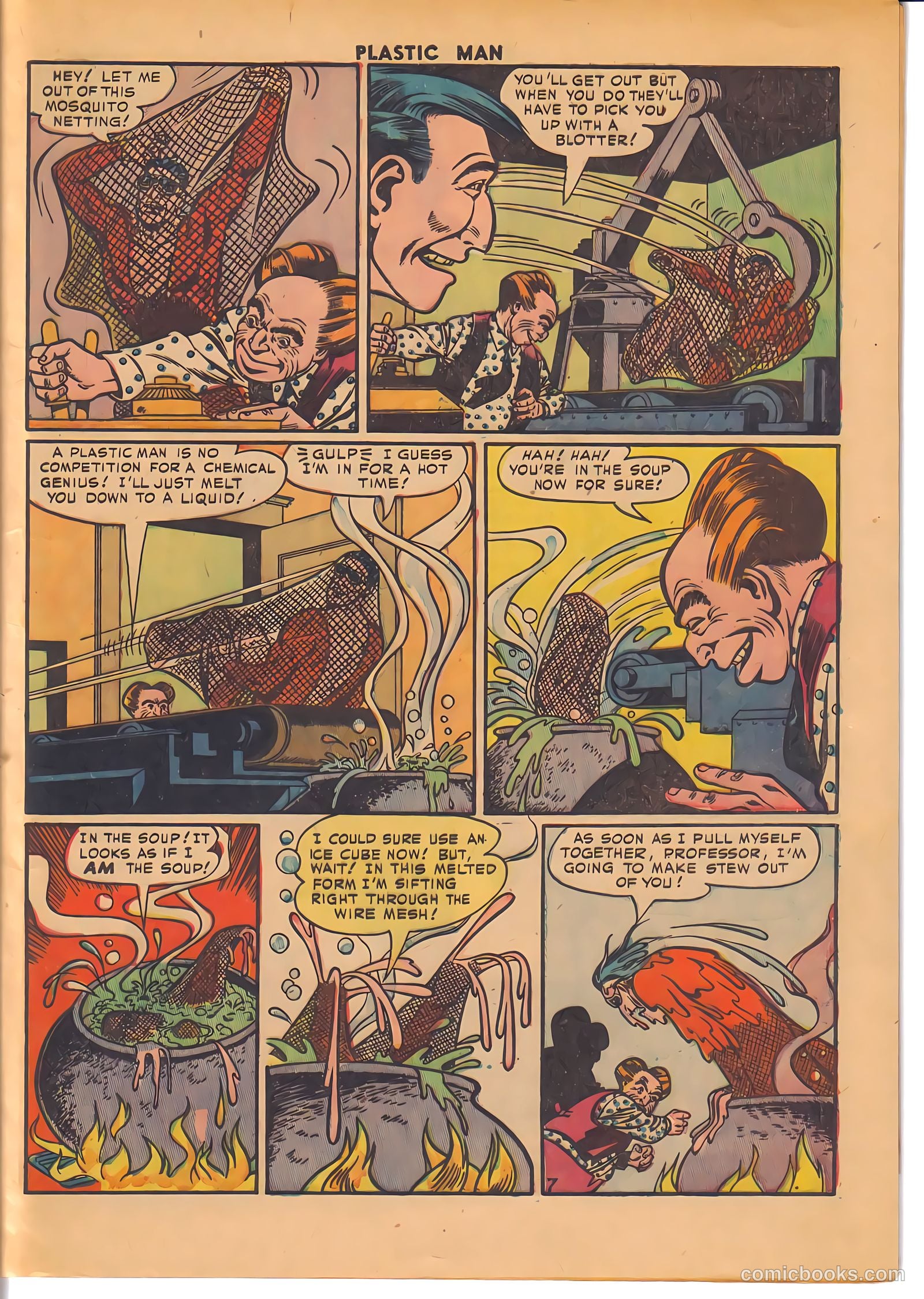Plastic Man #33 — page 9 of 36