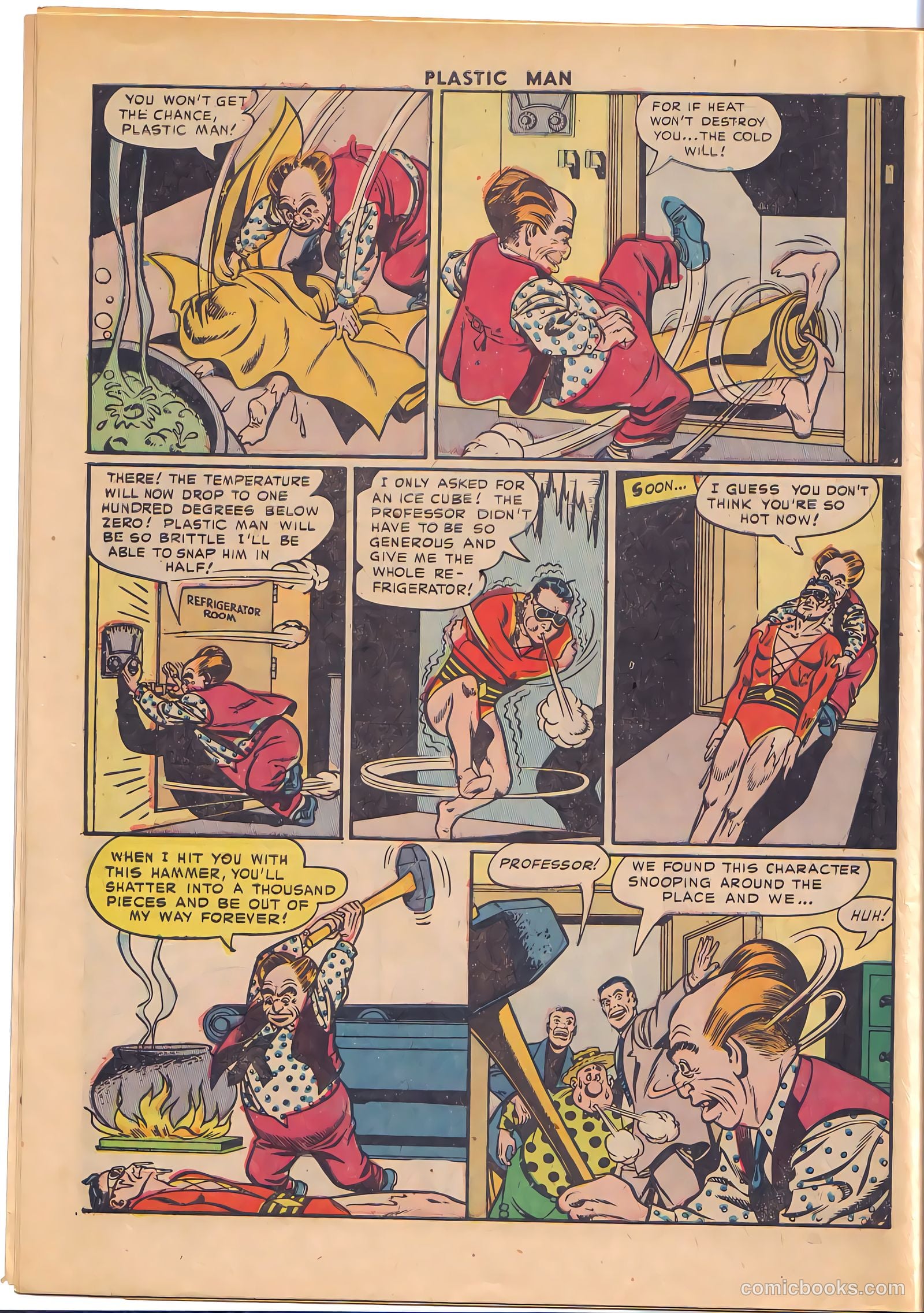 Plastic Man #33 — page 10 of 36