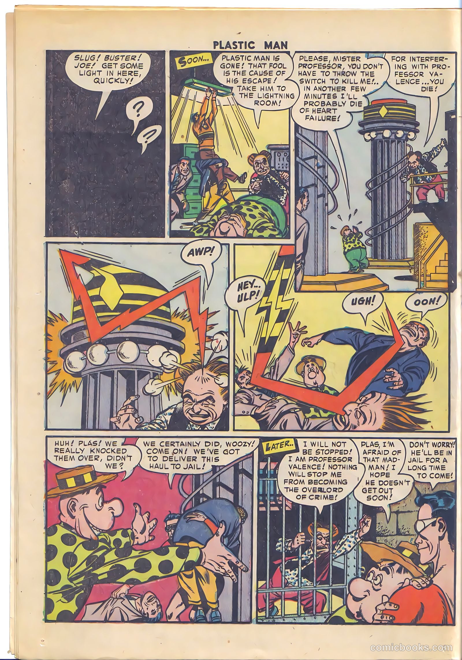 Plastic Man #33 — page 12 of 36
