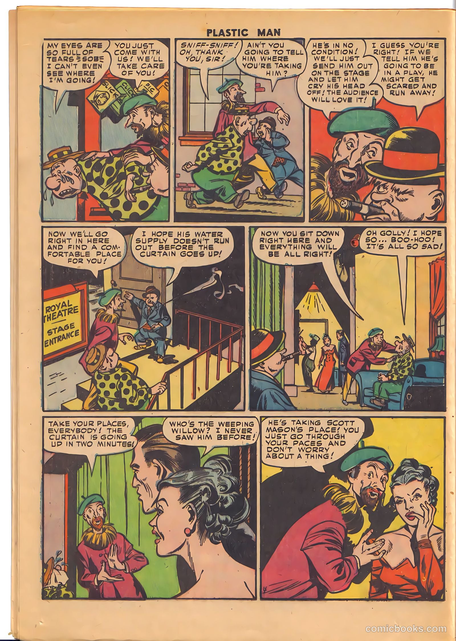 Plastic Man #33 — page 16 of 36