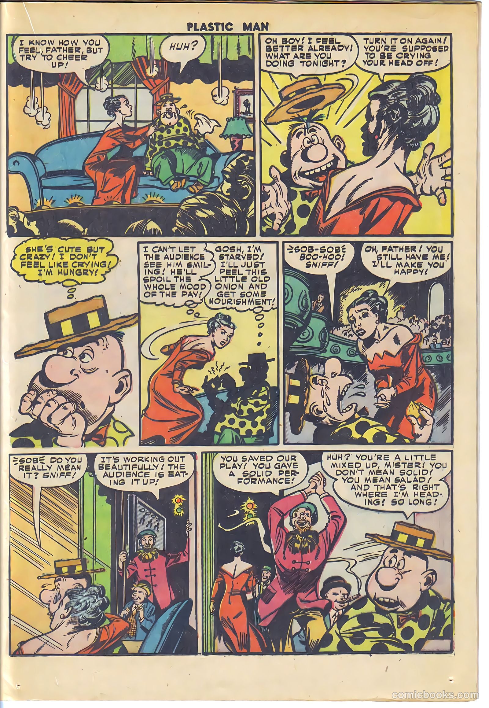 Plastic Man #33 — page 17 of 36