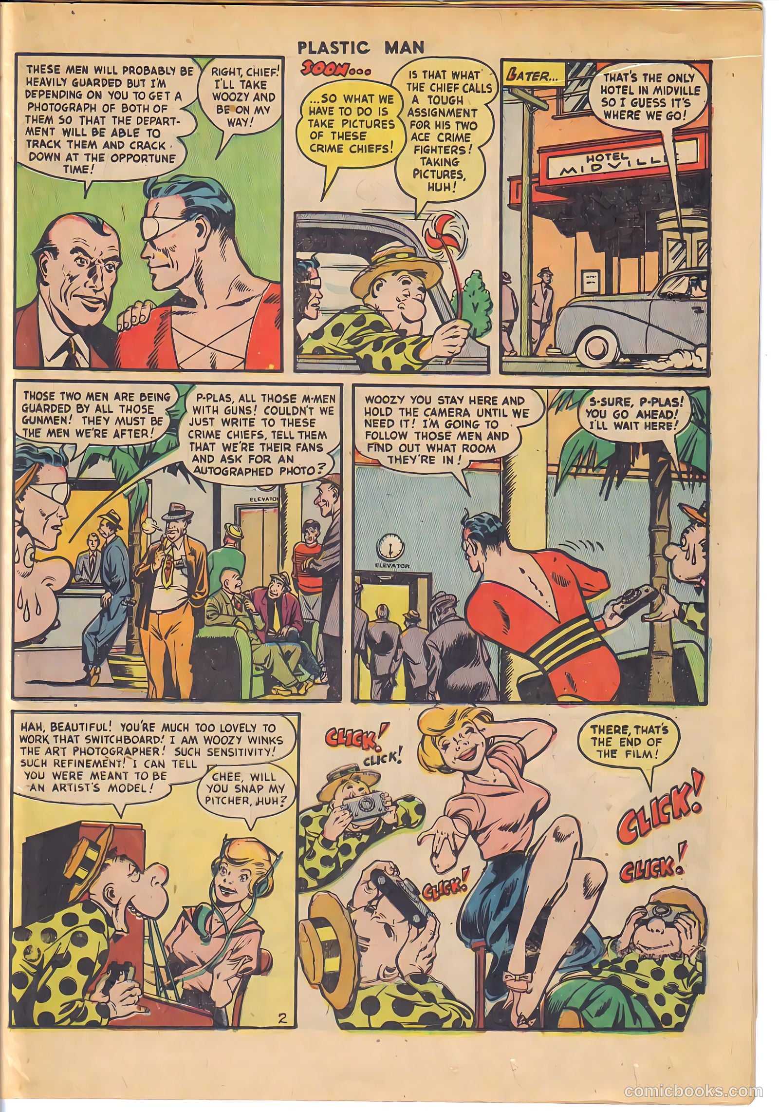 Plastic Man #33 — page 20 of 36