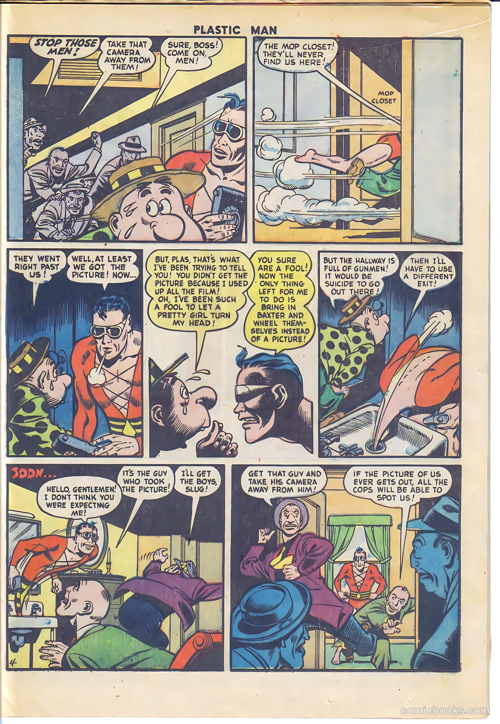 Plastic Man #33 — page 22 of 36