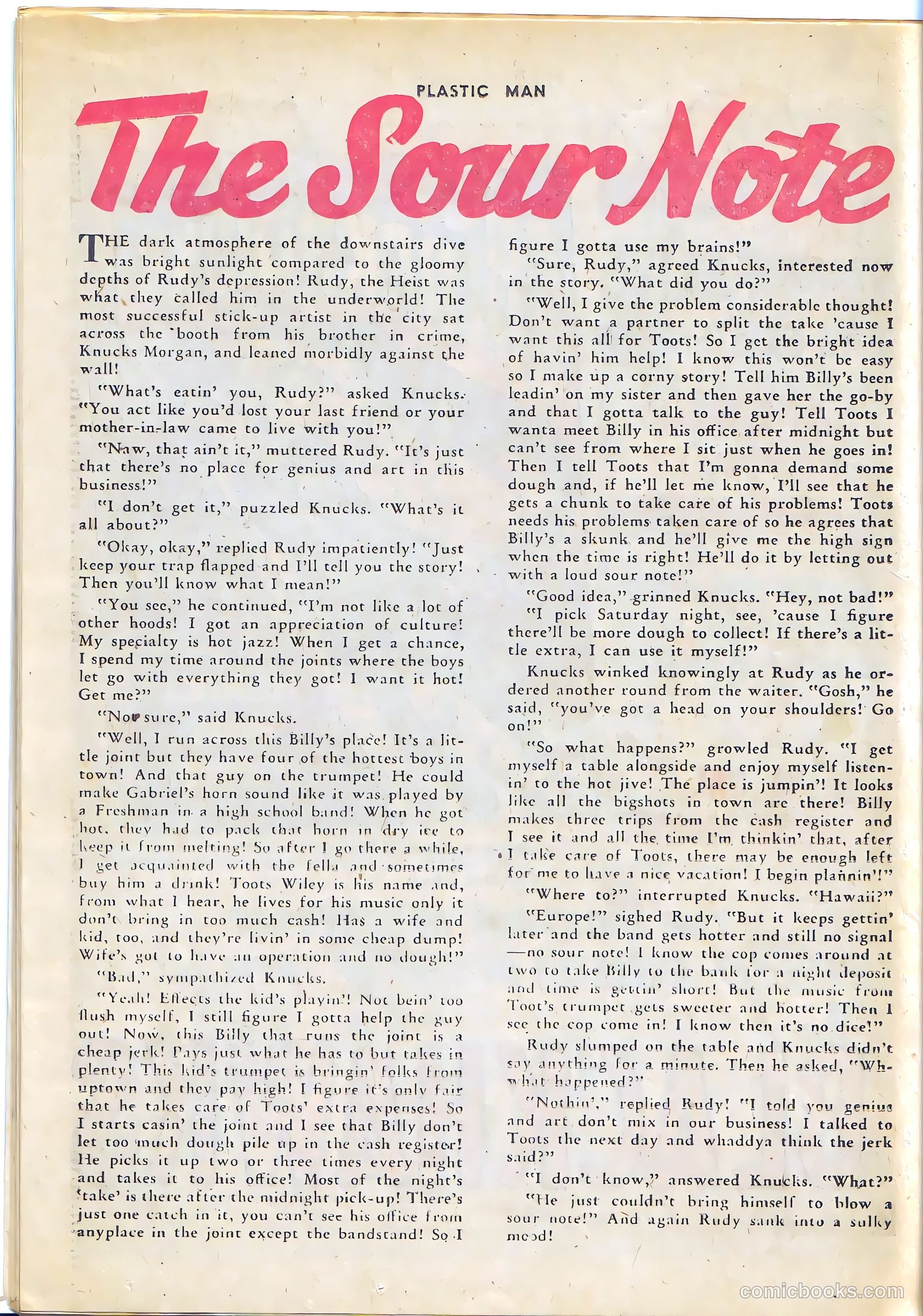 Plastic Man #33 — page 26 of 36