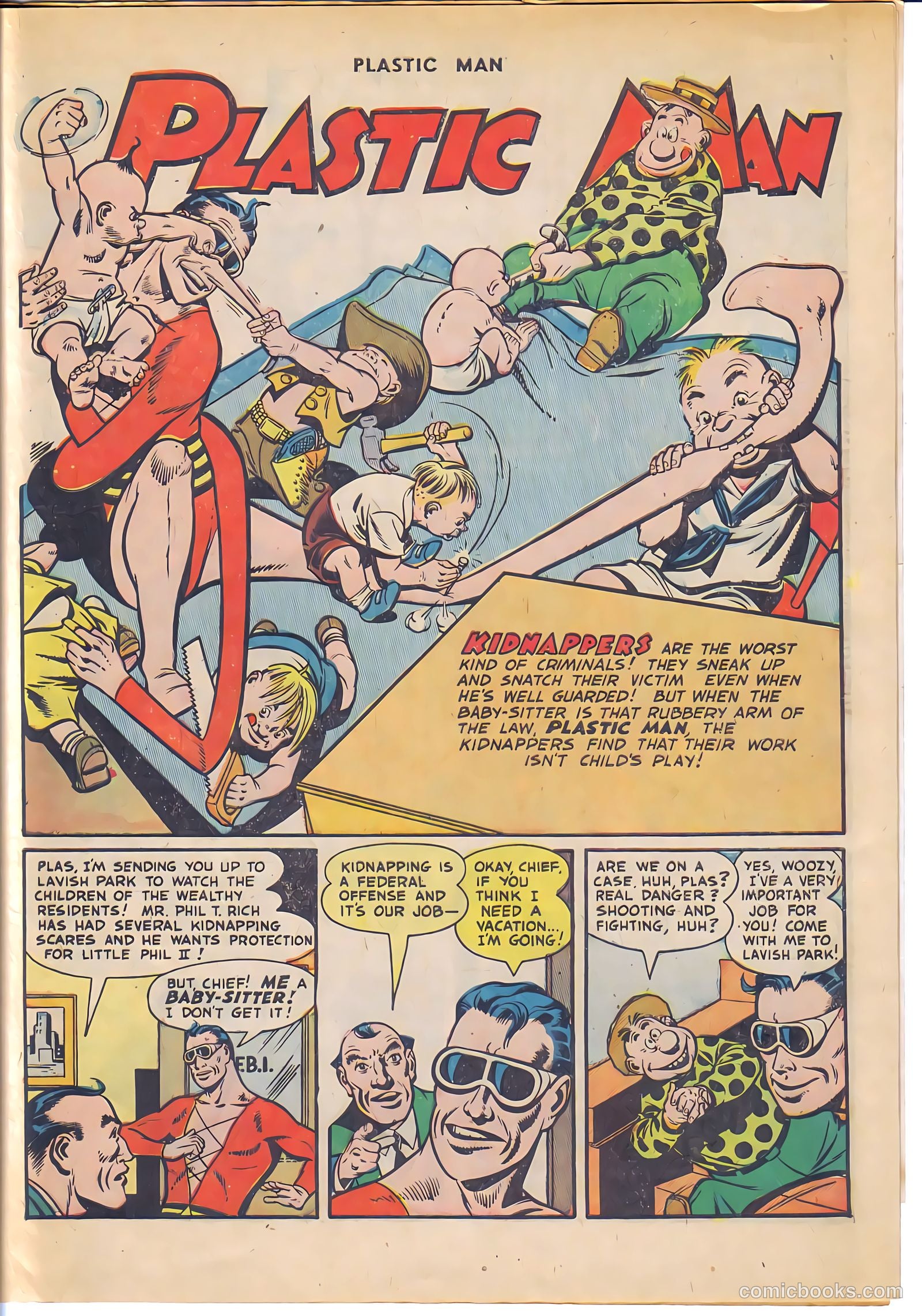 Plastic Man #33 — page 27 of 36
