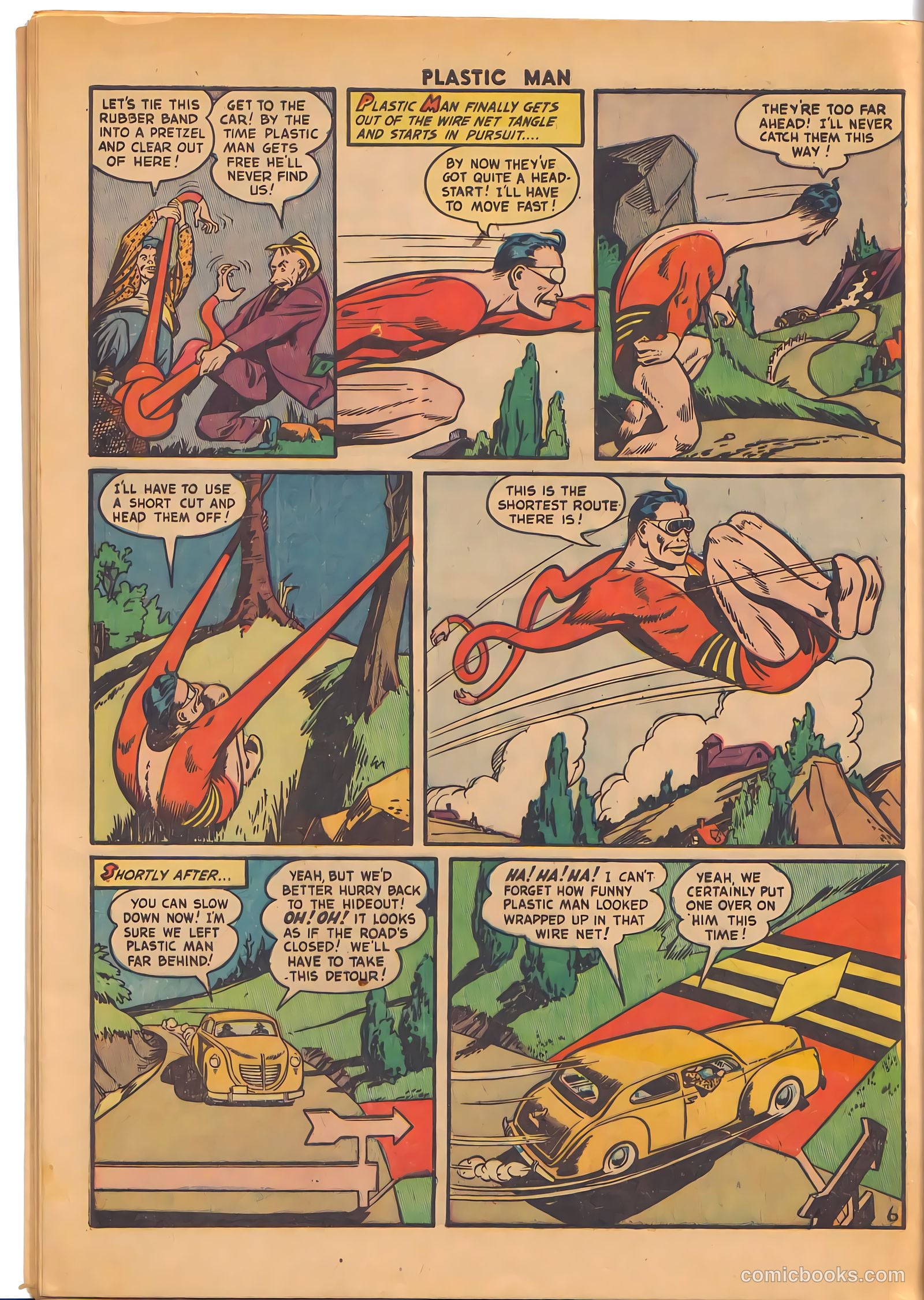Plastic Man #33 — page 32 of 36