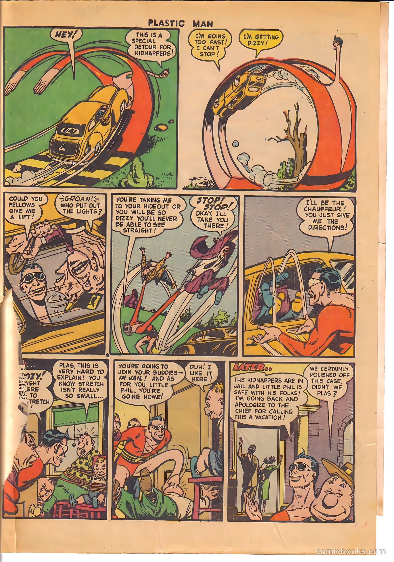 Plastic Man #33 — page 33 of 36