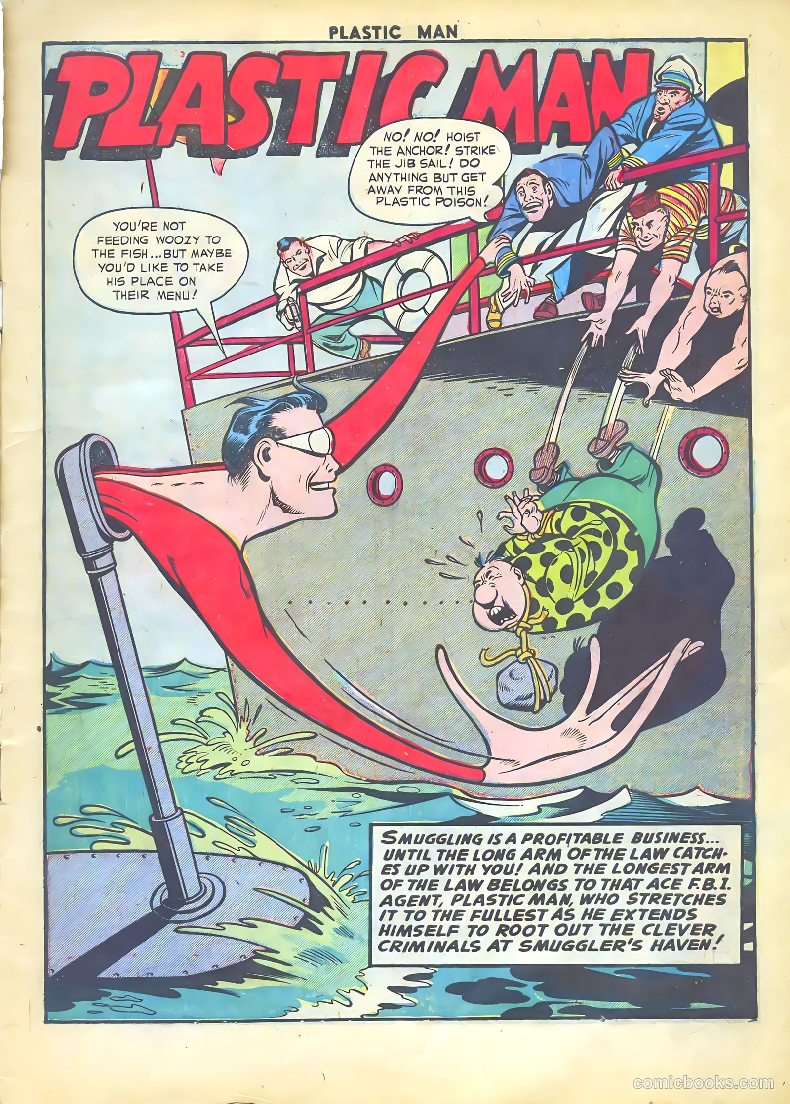 Plastic Man #34 — page 3 of 36
