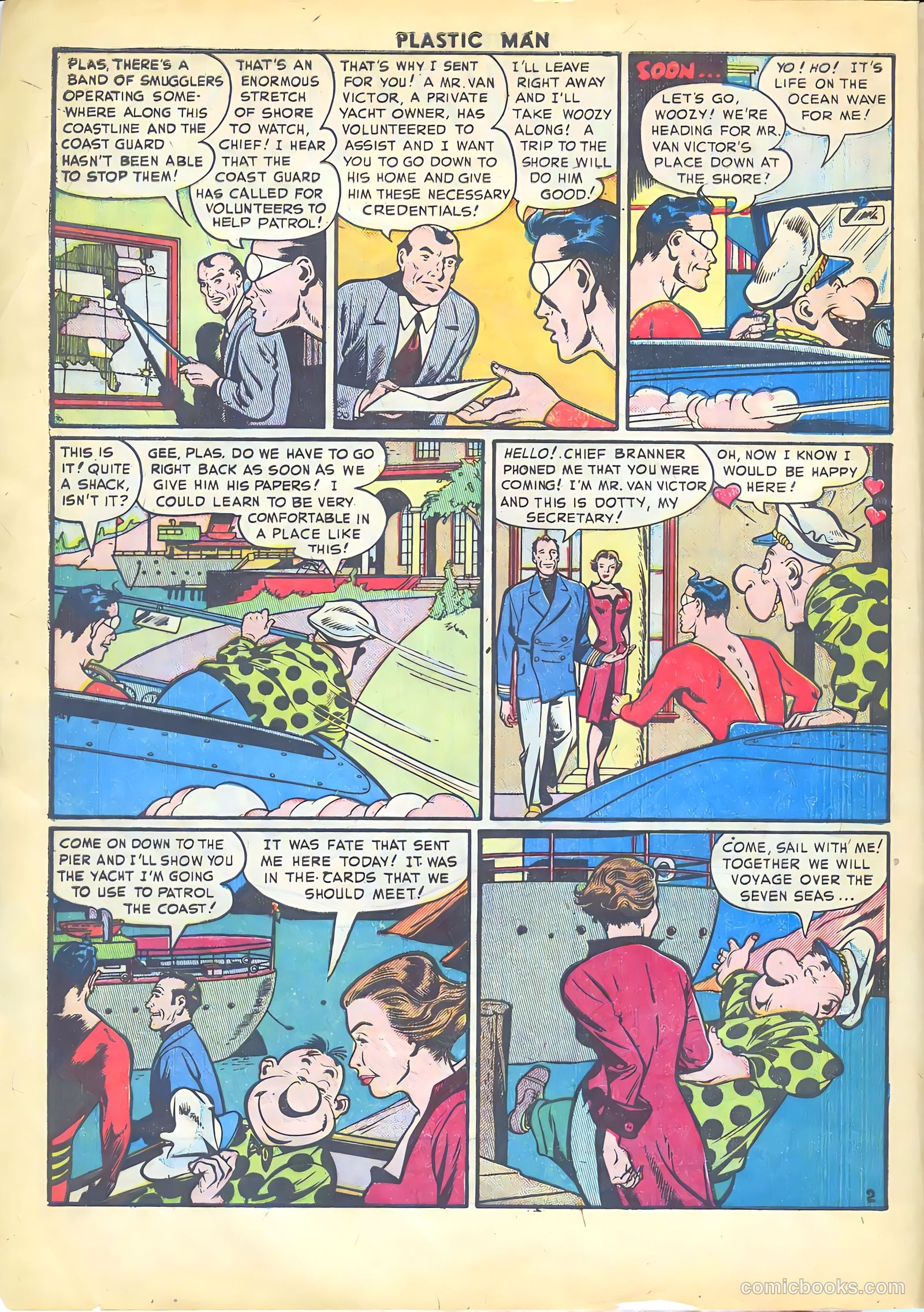Plastic Man #34 — page 4 of 36