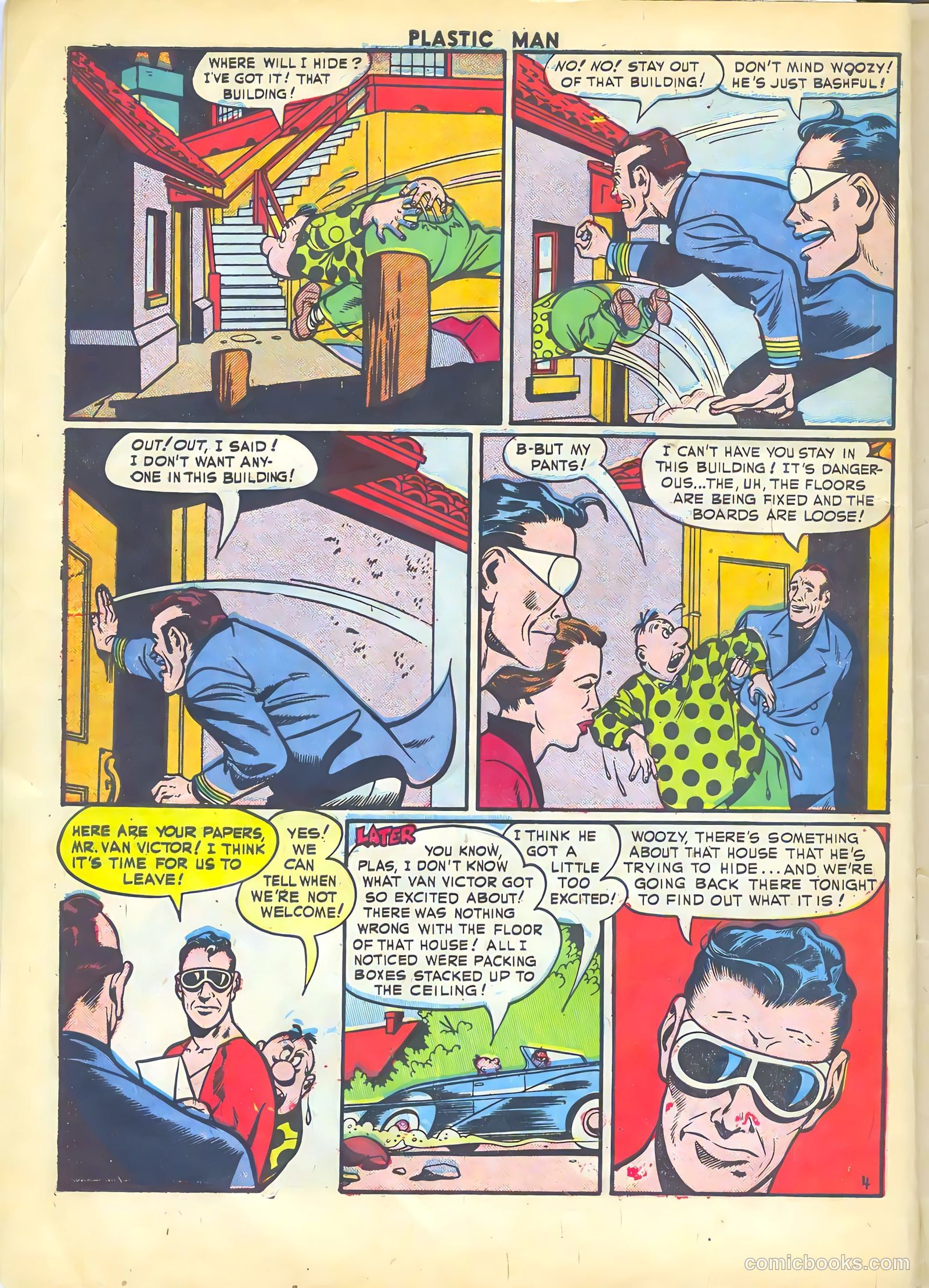 Plastic Man #34 — page 6 of 36