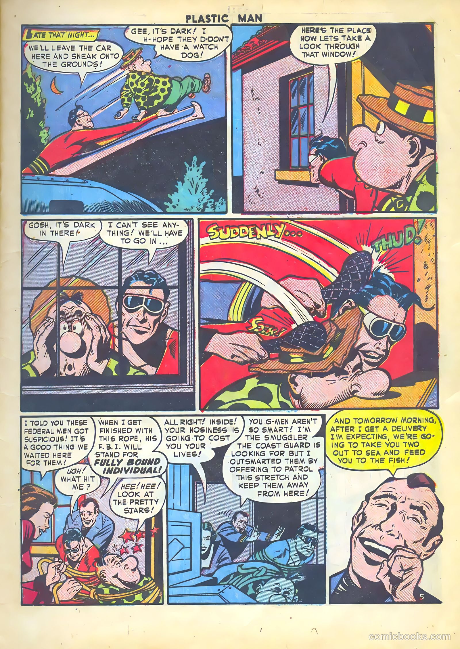 Plastic Man #34 — page 7 of 36