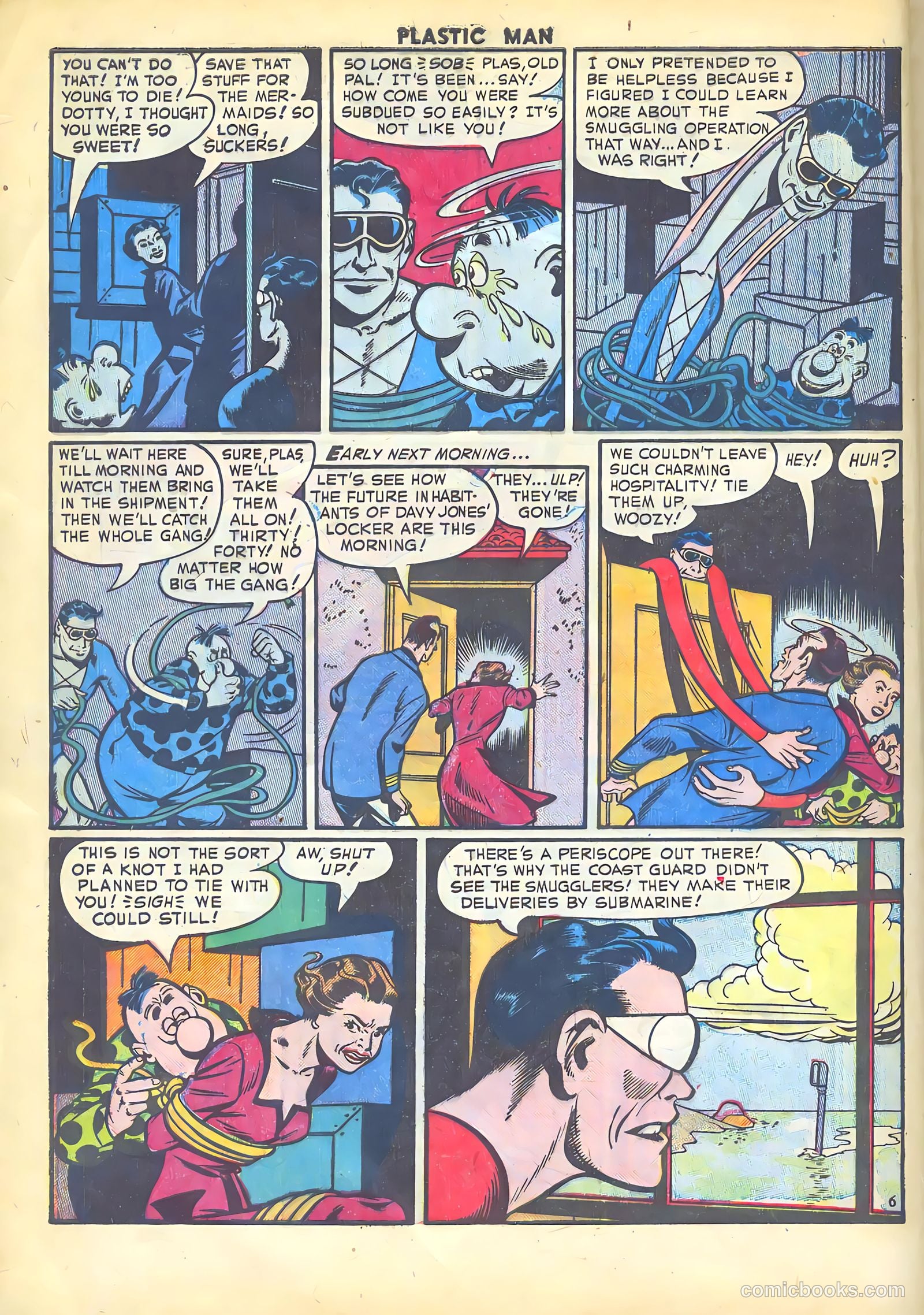 Plastic Man #34 — page 8 of 36