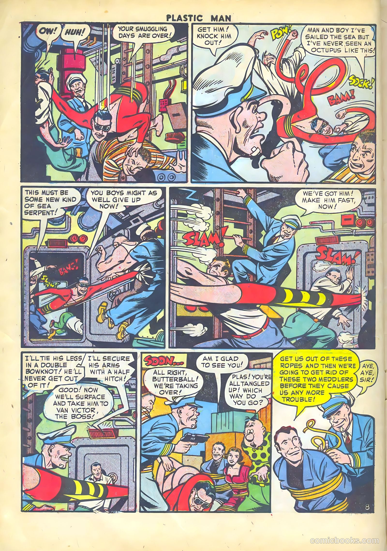 Plastic Man #34 — page 10 of 36