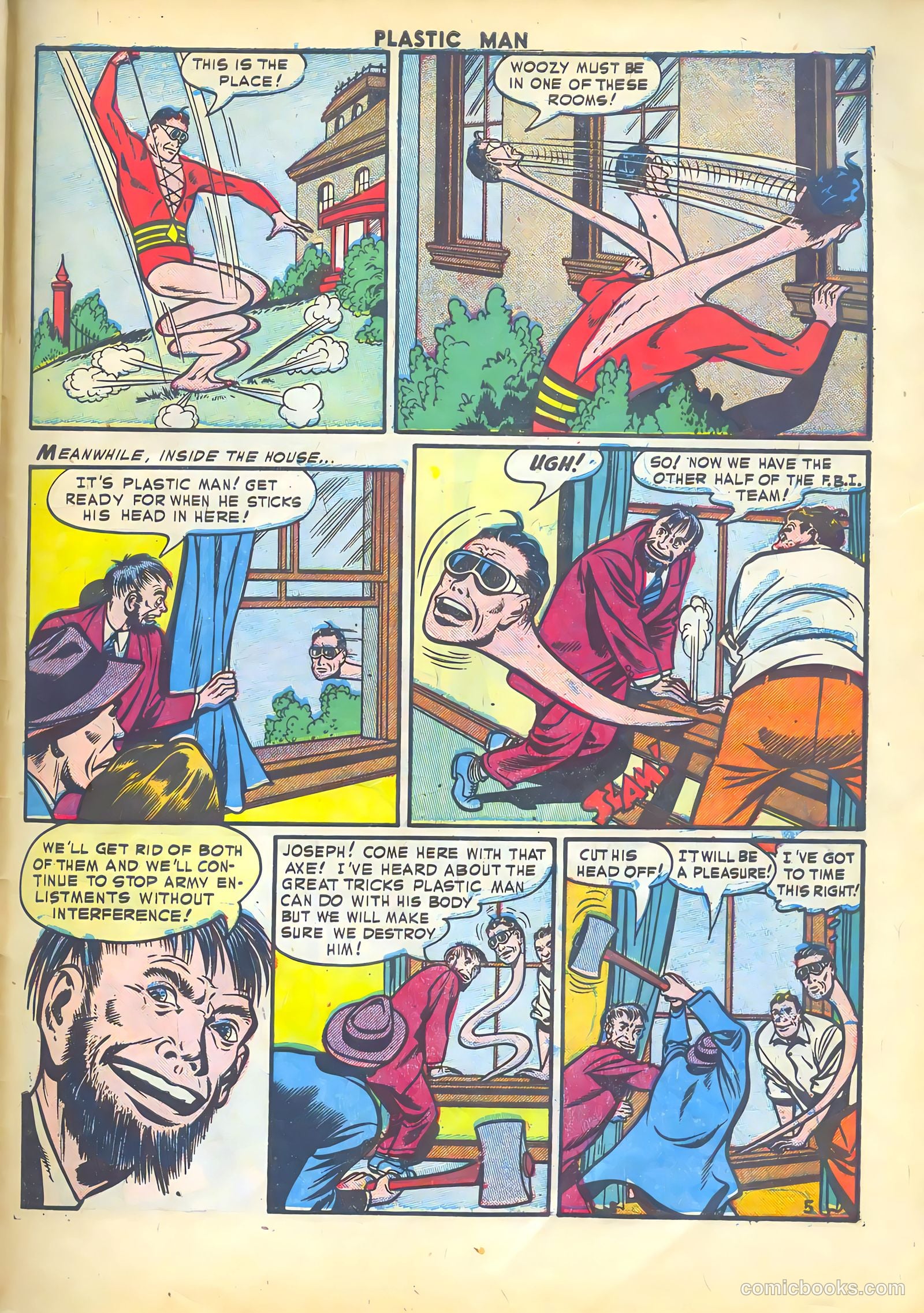 Plastic Man #34 — page 31 of 36