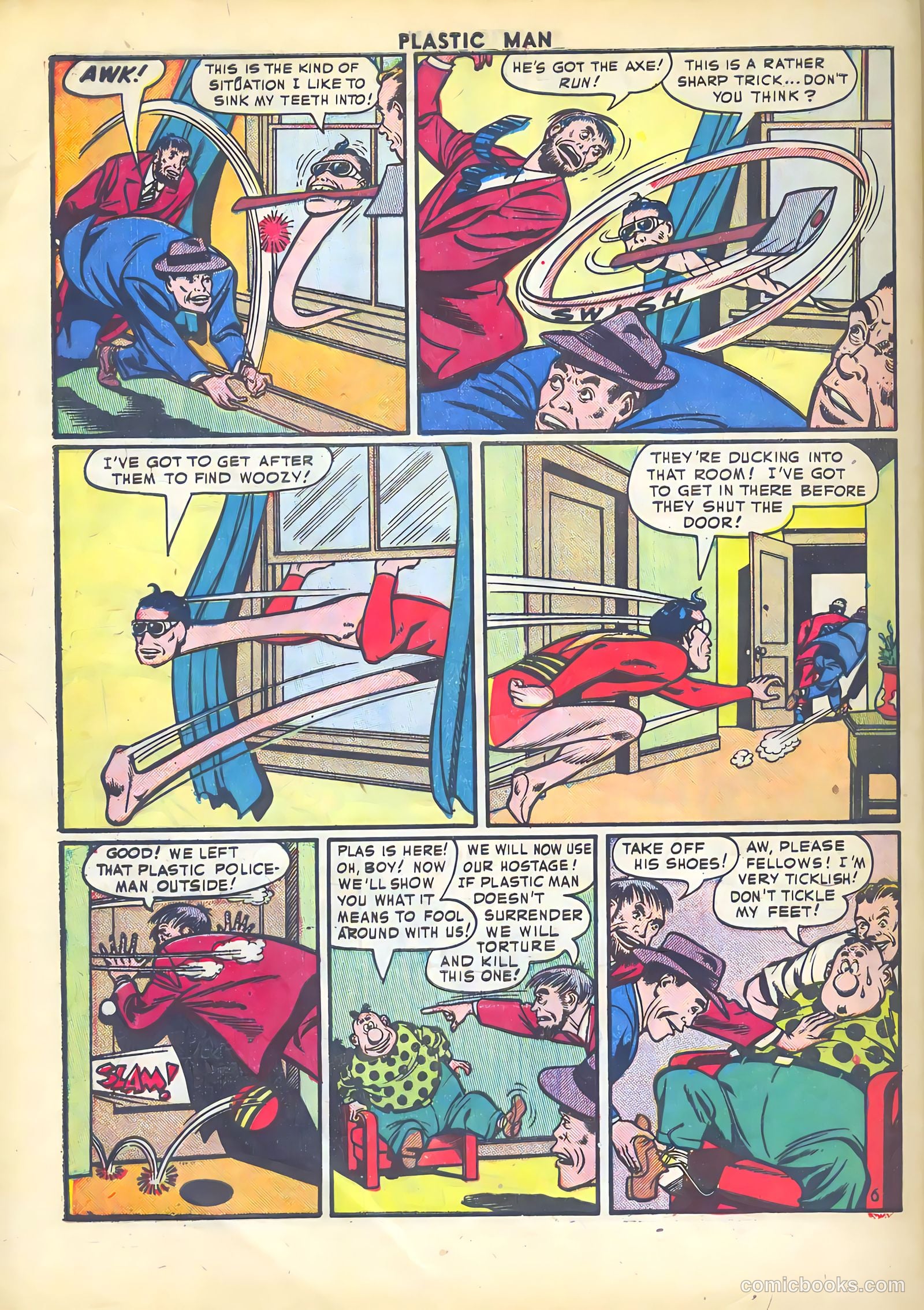 Plastic Man #34 — page 32 of 36