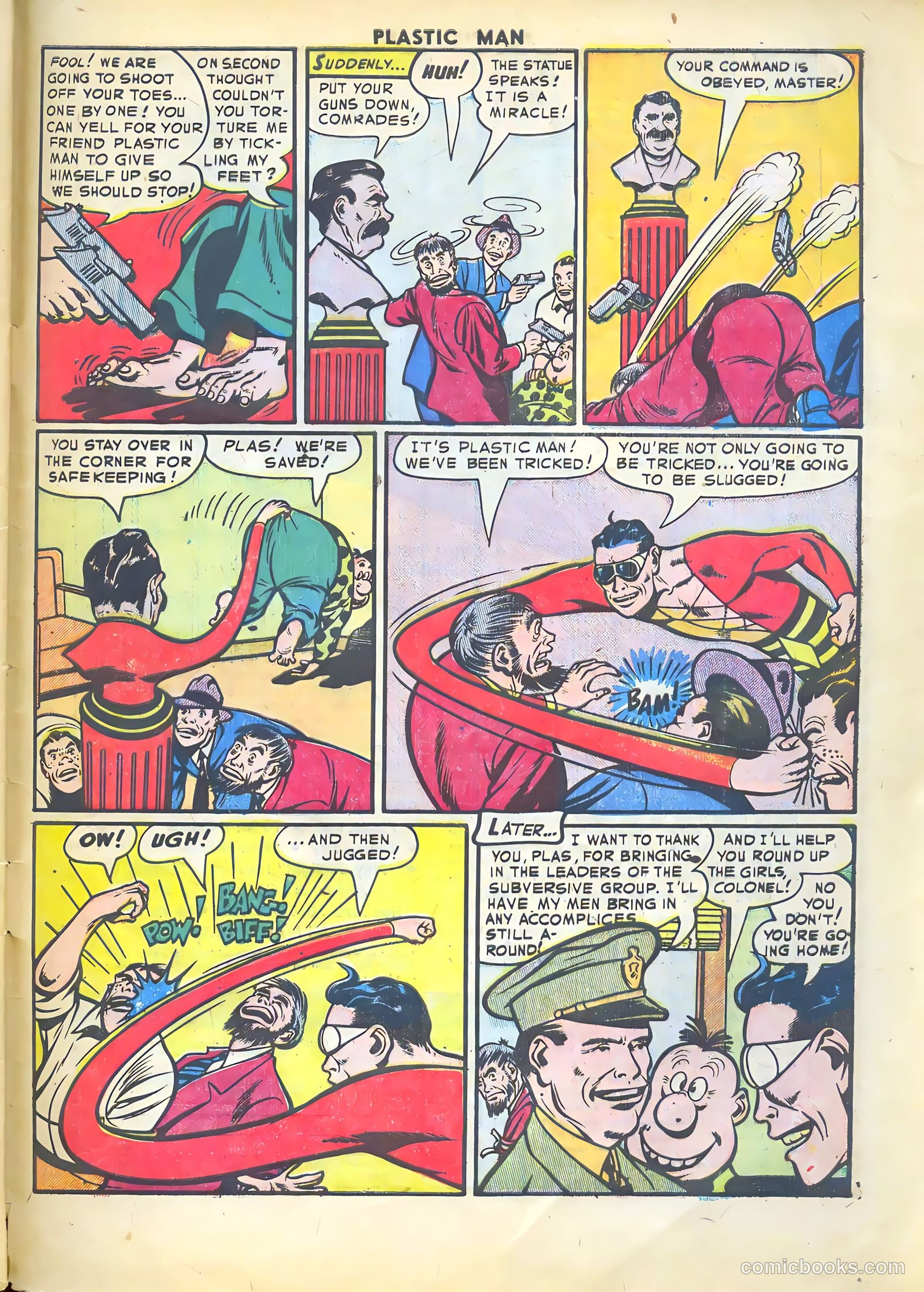 Plastic Man #34 — page 33 of 36