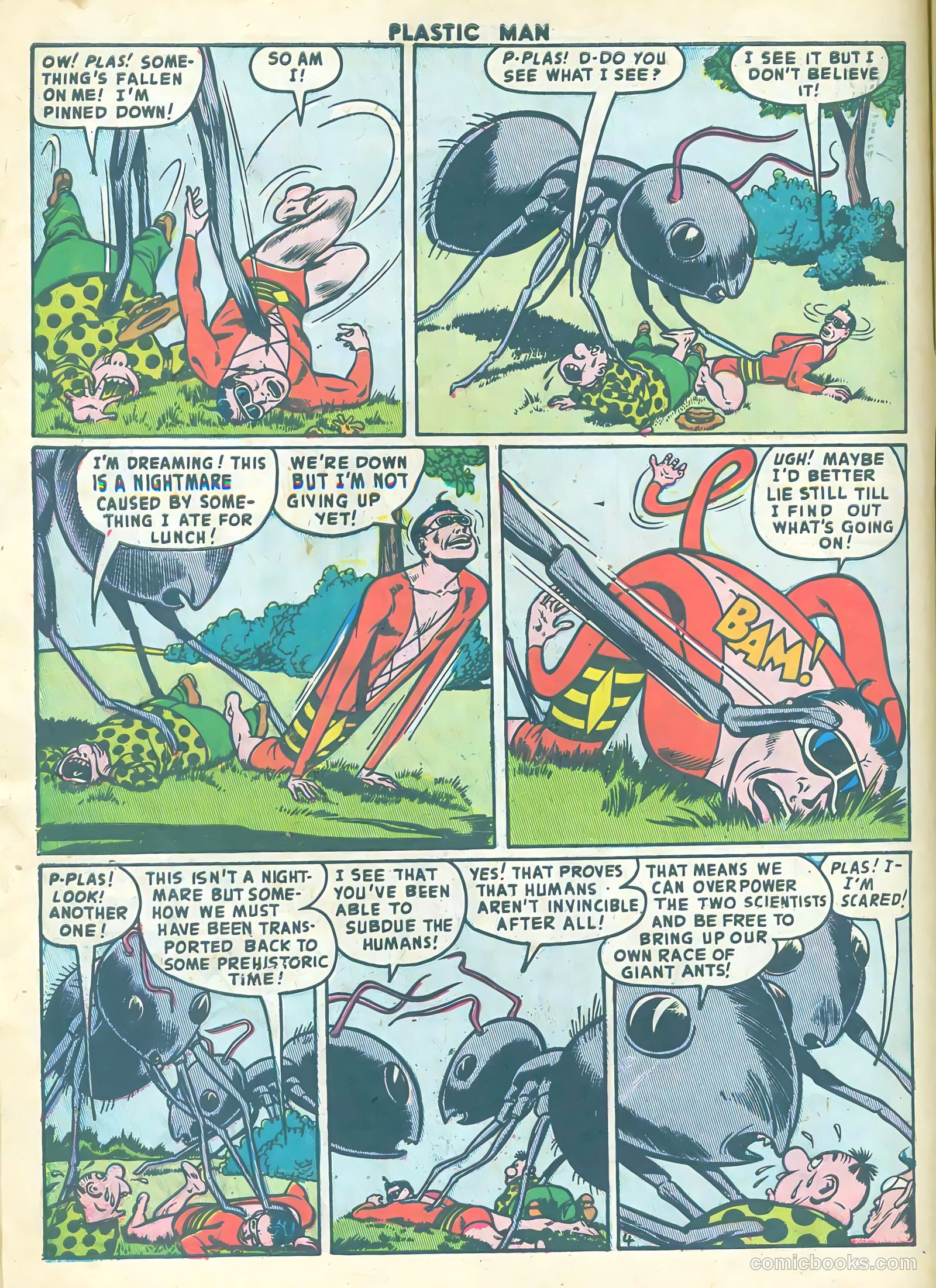 Plastic Man #37 — page 6 of 36