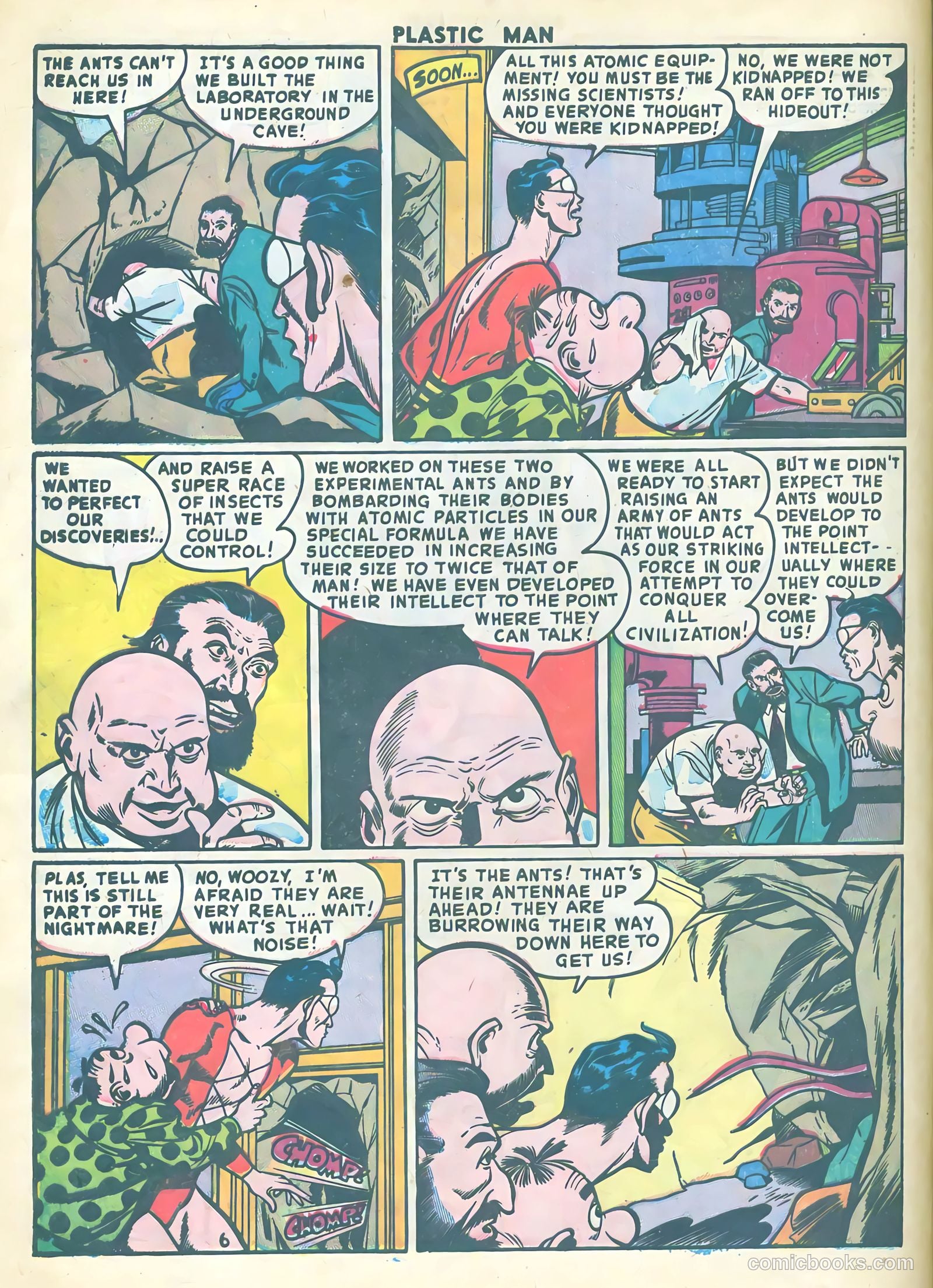 Plastic Man #37 — page 8 of 36