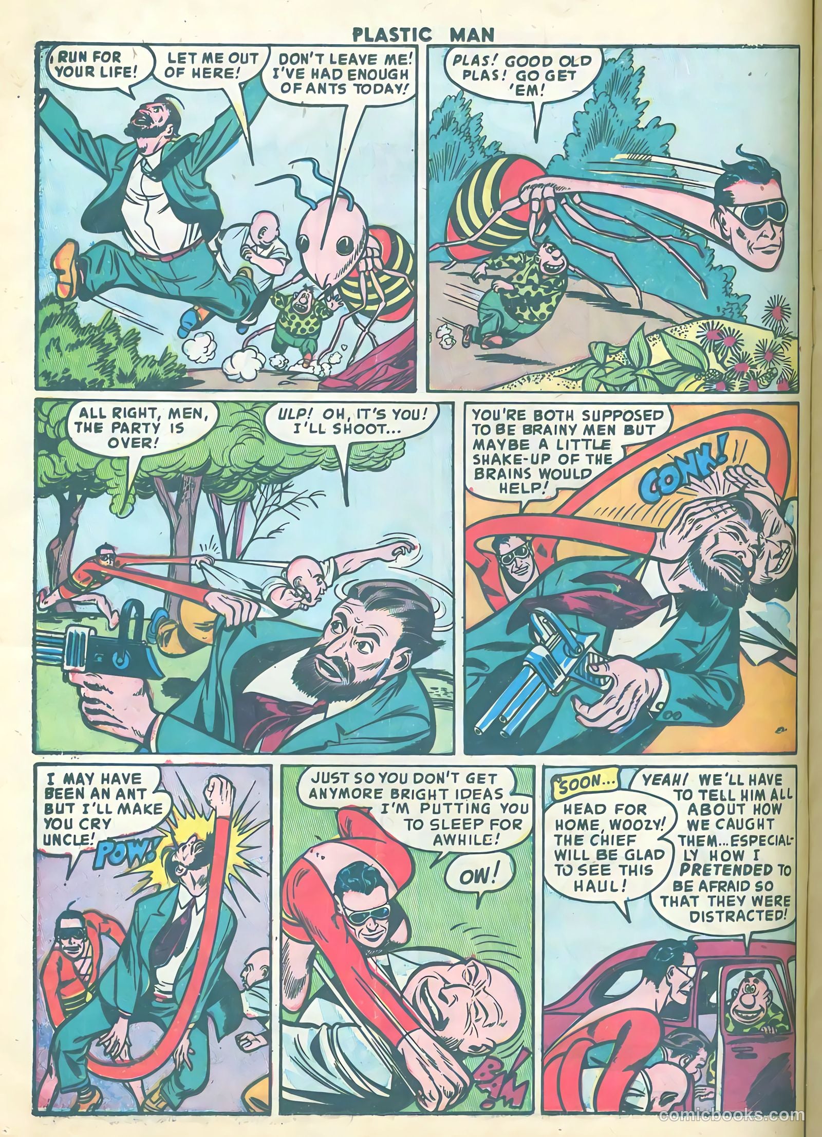 Plastic Man #37 — page 12 of 36
